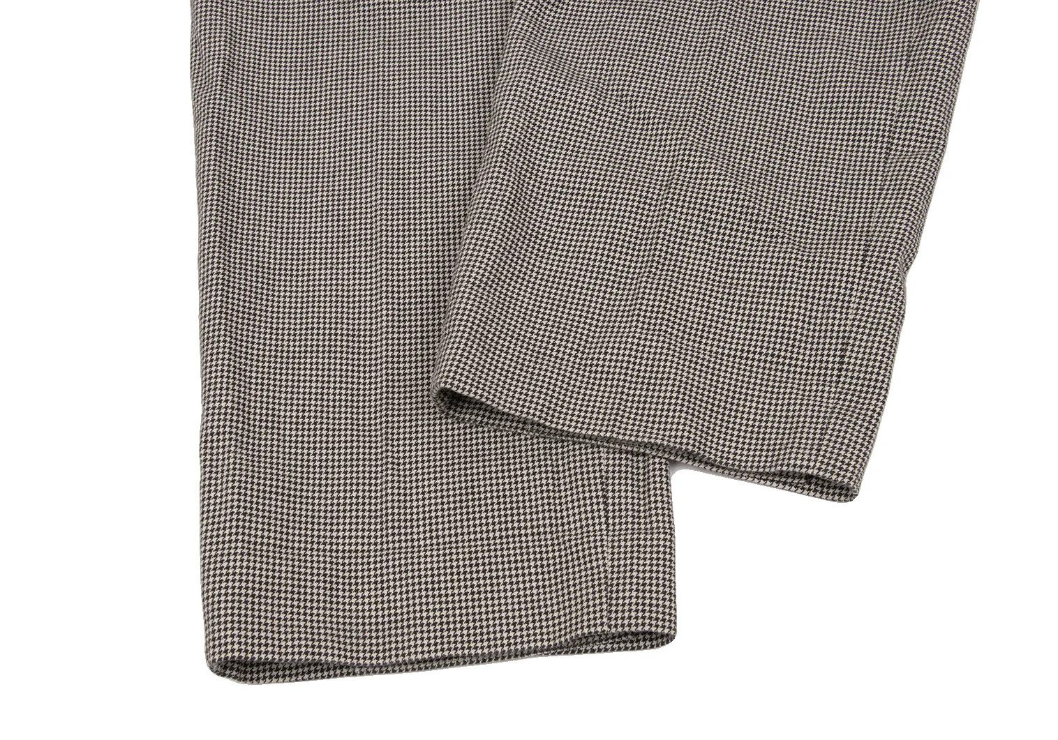 Yohji Yamamoto Yohji Yamamoto Black Houndstooth Stack Pants Size US 32 / EU 48 - 7 Thumbnail