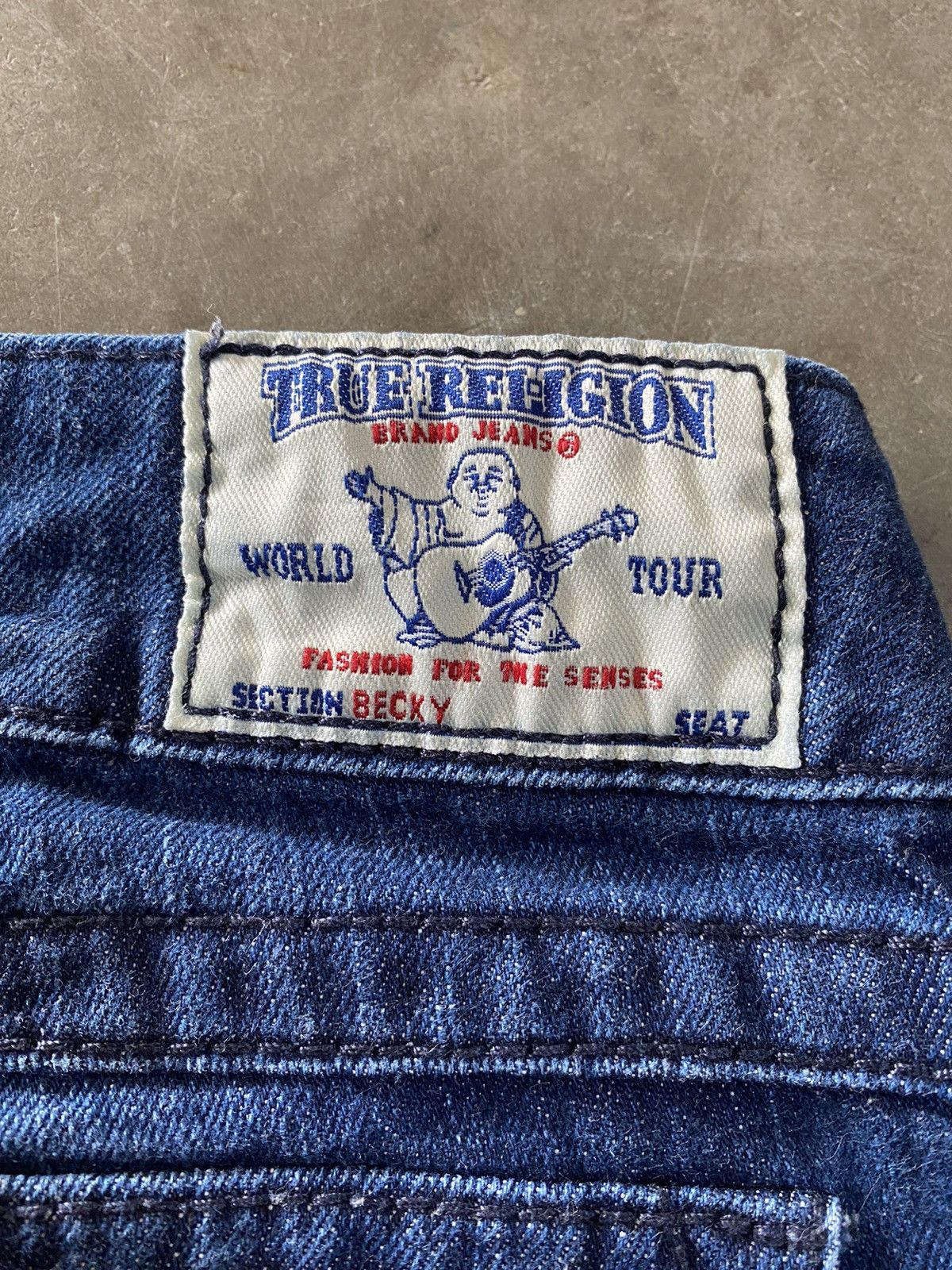 True Religion × Vintage Flare Vintage True Religion Section Becky Size 31" - 4 Thumbnail