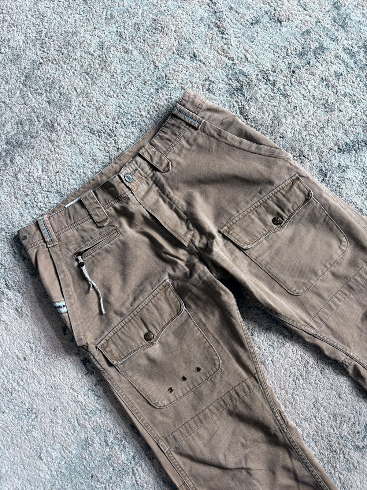Diesel Bootcut Laceup Leg Bootcut Pants Size US 30 / EU 46 - 2 Thumbnail