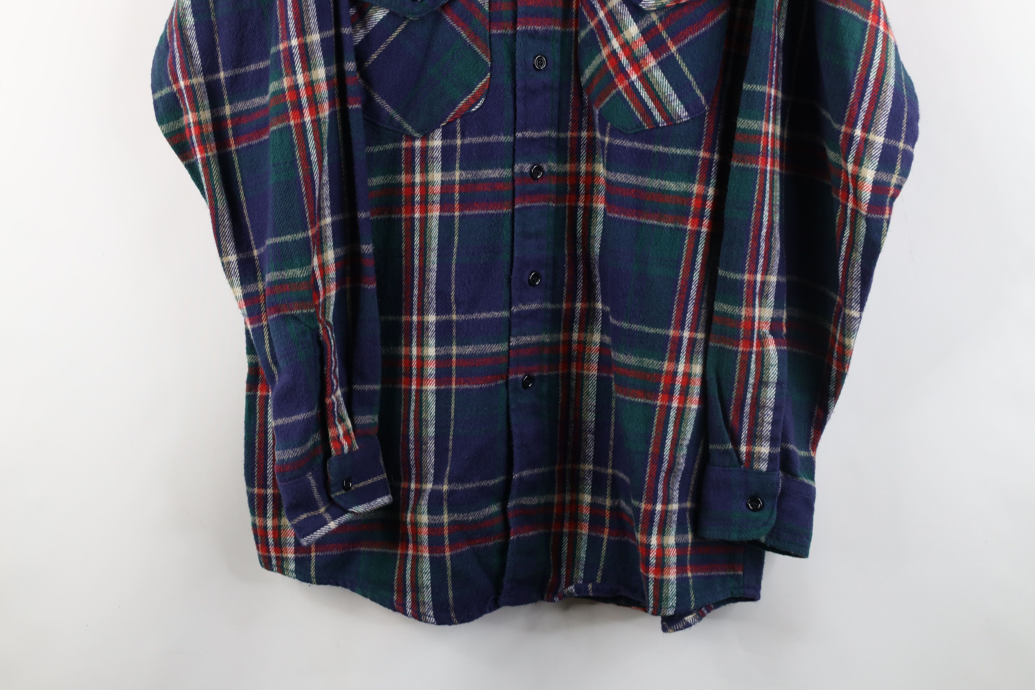 Vintage Vintage 90s OshKosh B'Gosh Heavyweight Flannel Button Shirt Size US M / EU 48-50 / 2 - 3 Thumbnail