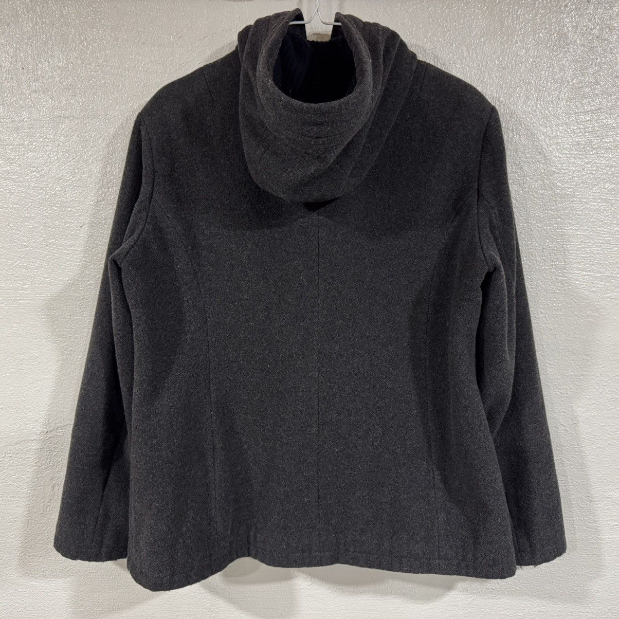 St. Johns Bay St Johns Bay Wool Full Zip Jacket Womens Size Large Gray Size L / US 10 / IT 46 - 12 Thumbnail