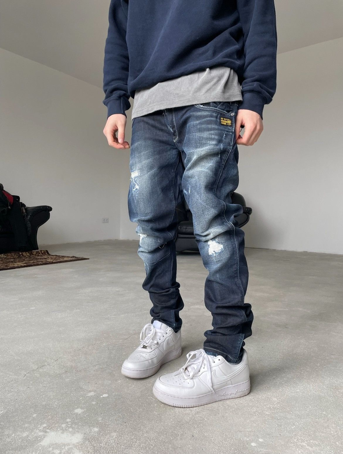 G-Star Vintage gstar raw stacked jeans Size US 31 - 1 Thumbnail