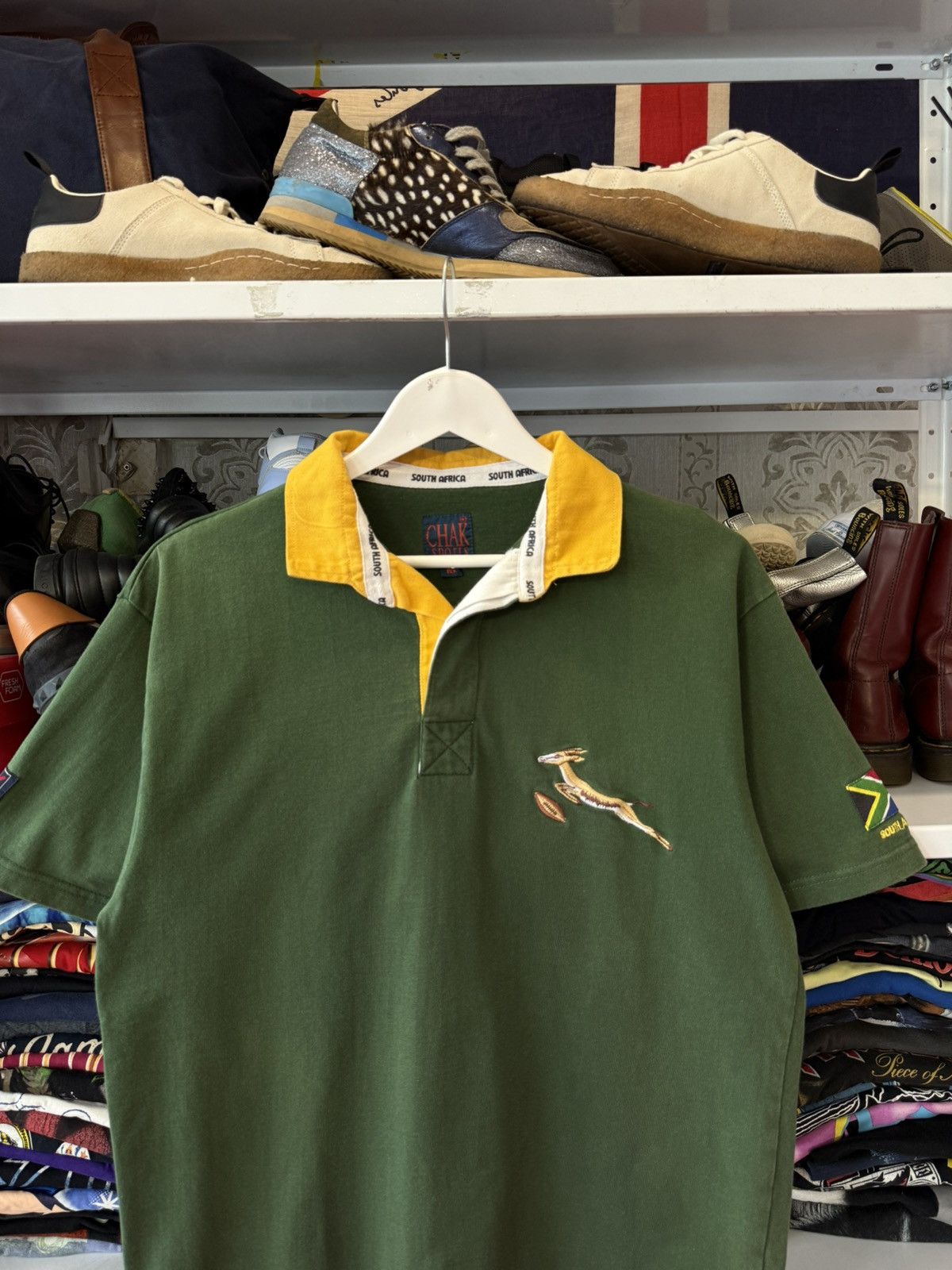 Other Men's Vintage South Africa Rugby Union Shirt Size US M / EU 48-50 / 2 - 2 Thumbnail
