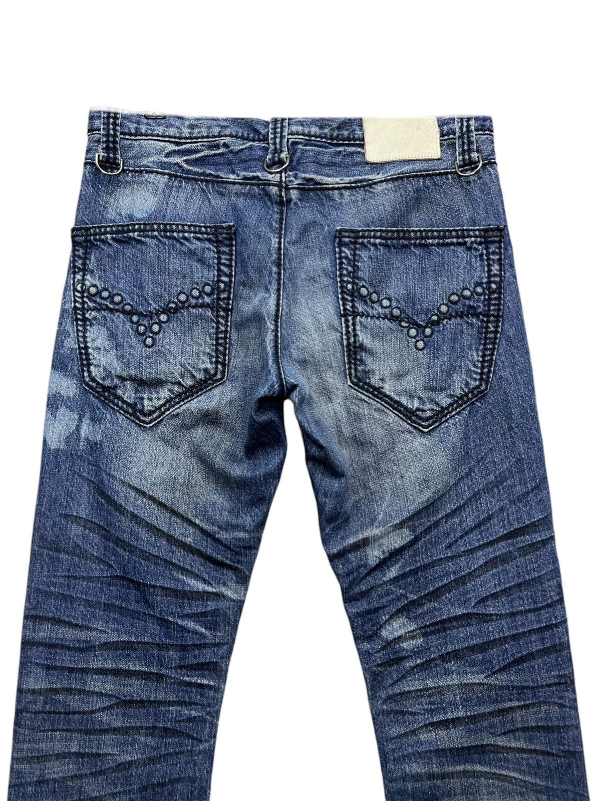 Craftsman STANDARDS OF URBAN CRAFT Charcoal Clawmark Bleach Wash Flare Size US 31 - 6 Thumbnail