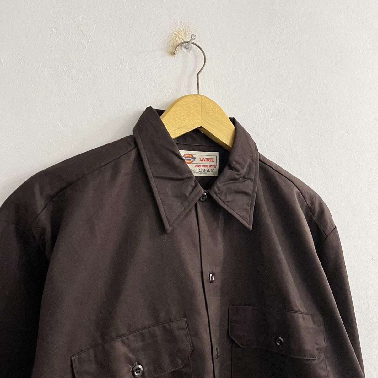 Dickies Dickies Brown Longsleeve Button Up Size US L / EU 52-54 / 3 - 3 Thumbnail