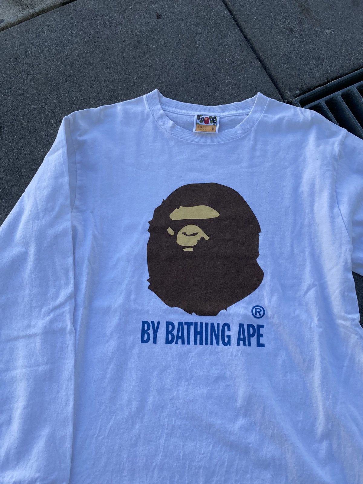 Bape By Bathing Ape Long Sleeve Tee Size US M / EU 48-50 / 2 - 7 Thumbnail