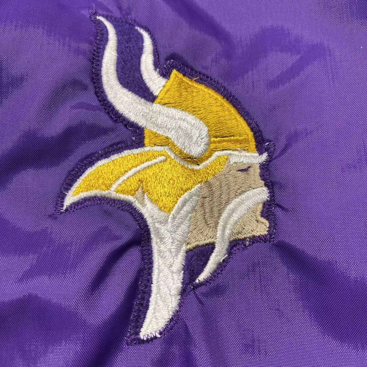 NFL × Vintage Minnesota Vikings Jacket Purple Chalk Line Coach Windbreaker Size US L / EU 52-54 / 3 - 4 Thumbnail