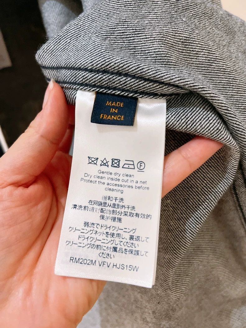 Louis Vuitton Louis Vuitton Wheat-ear denim baseball jacket 2503-Nextarro Size US S / EU 44-46 / 1 - 8 Thumbnail