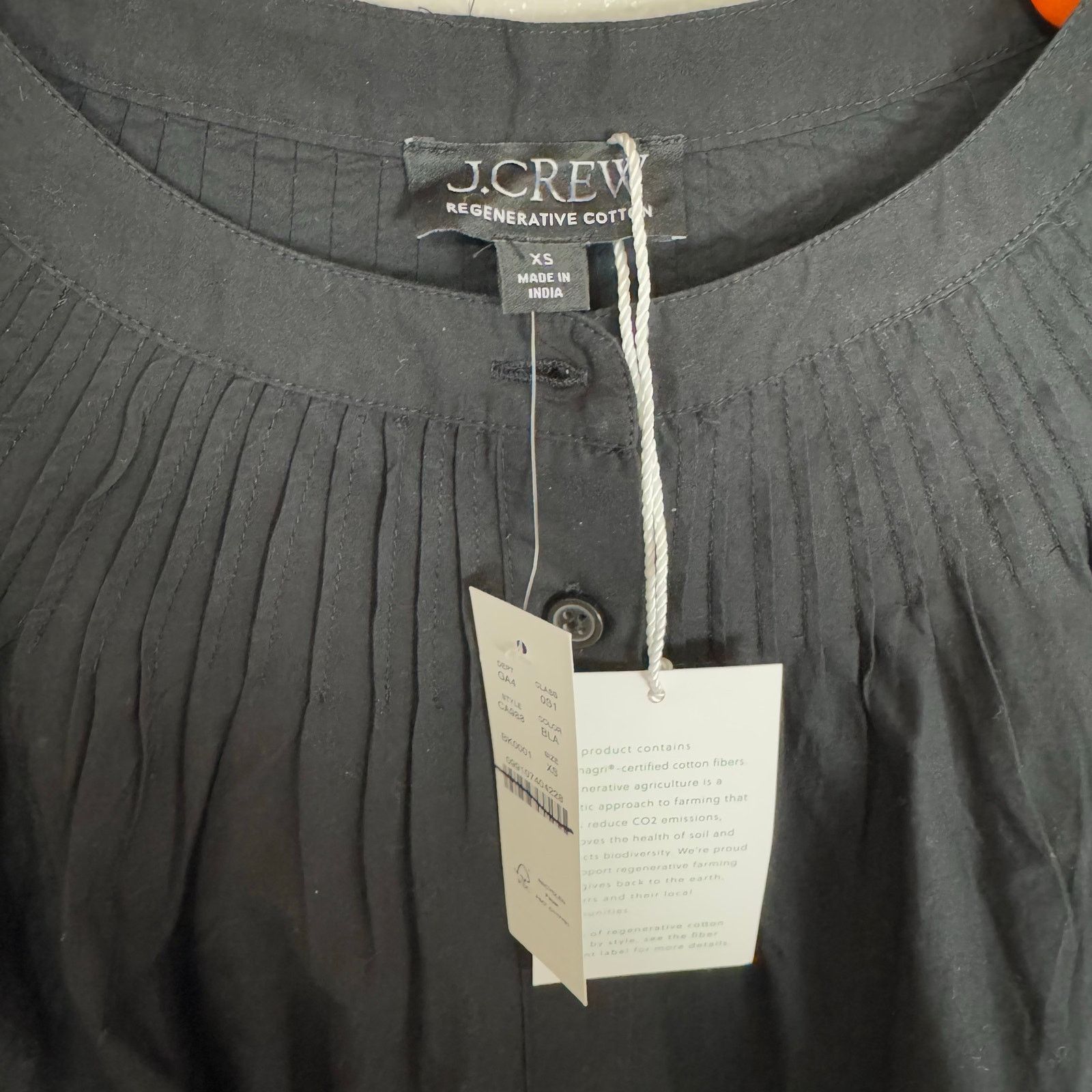 J.Crew J Crew Jolie Eyelet Cotton Button Up Mini Dress US Womens XS Size XS / US 0-2 / IT 36-38 - 5 Thumbnail