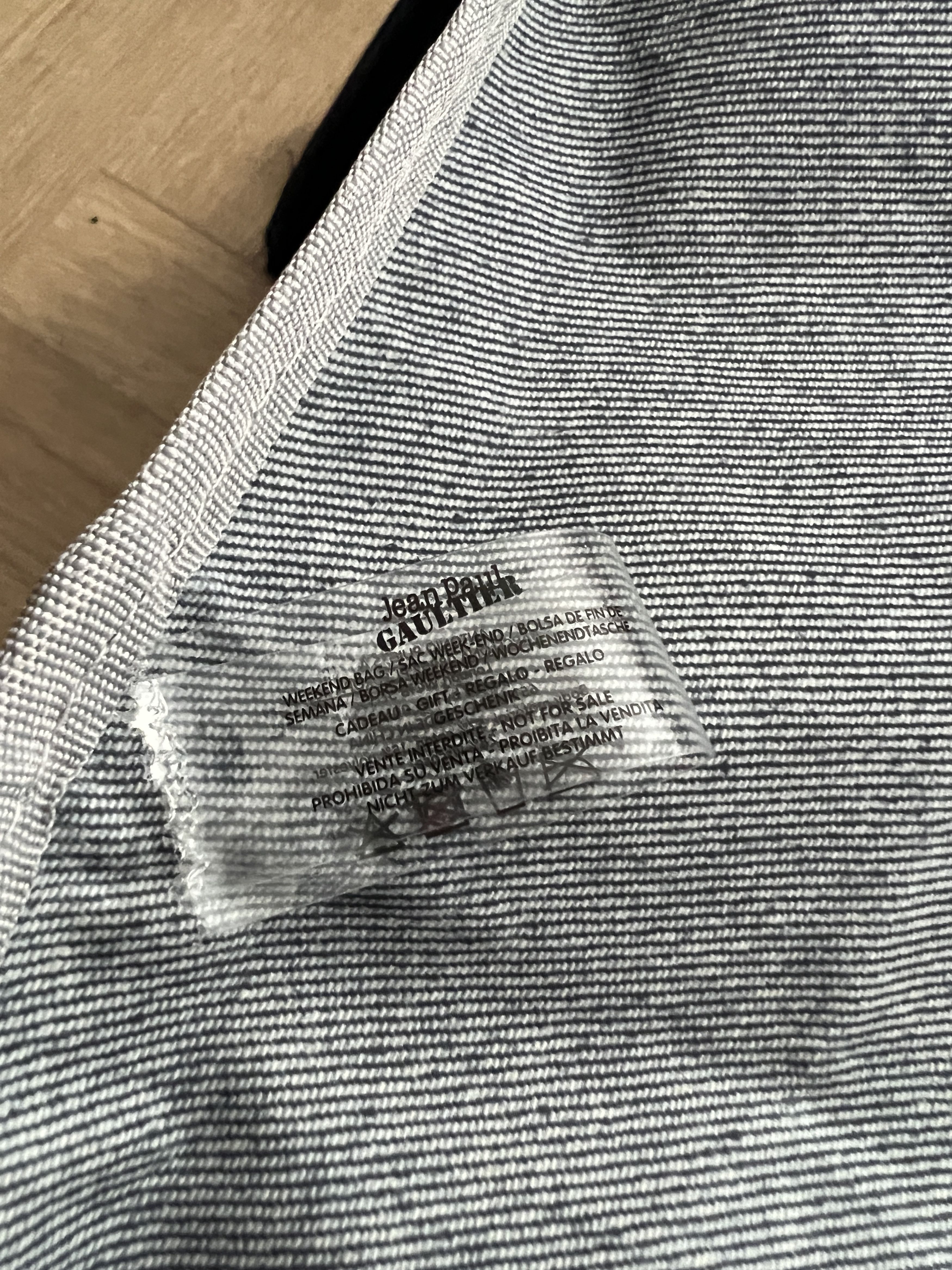 Jean Paul Gaultier Jean Paul Gaultier archive JPG bag Backpack Vintage Denim Size ONE SIZE - 9 Thumbnail