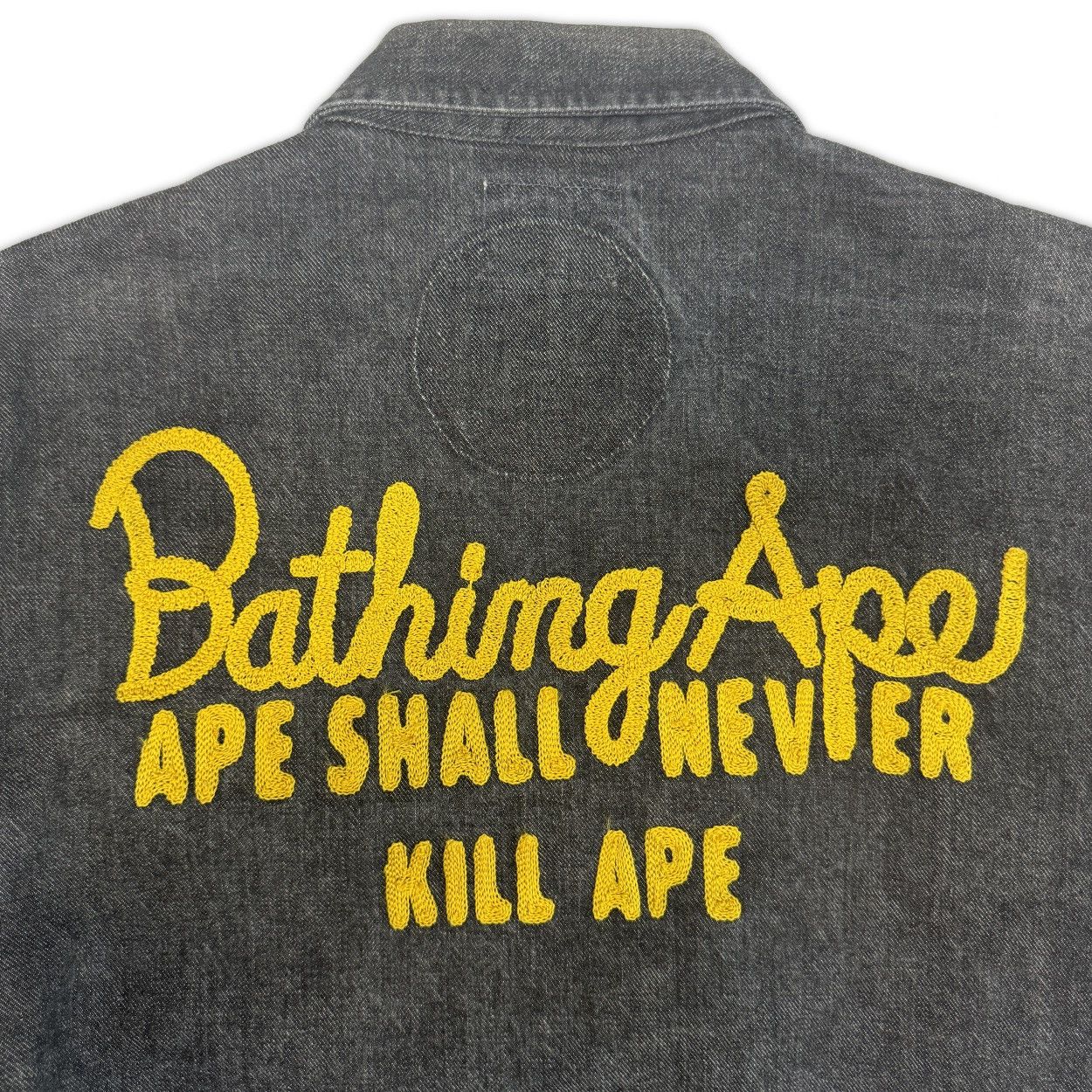 Bape Selvedge Denim Jacket Size US S / EU 44-46 / 1 - 4 Thumbnail