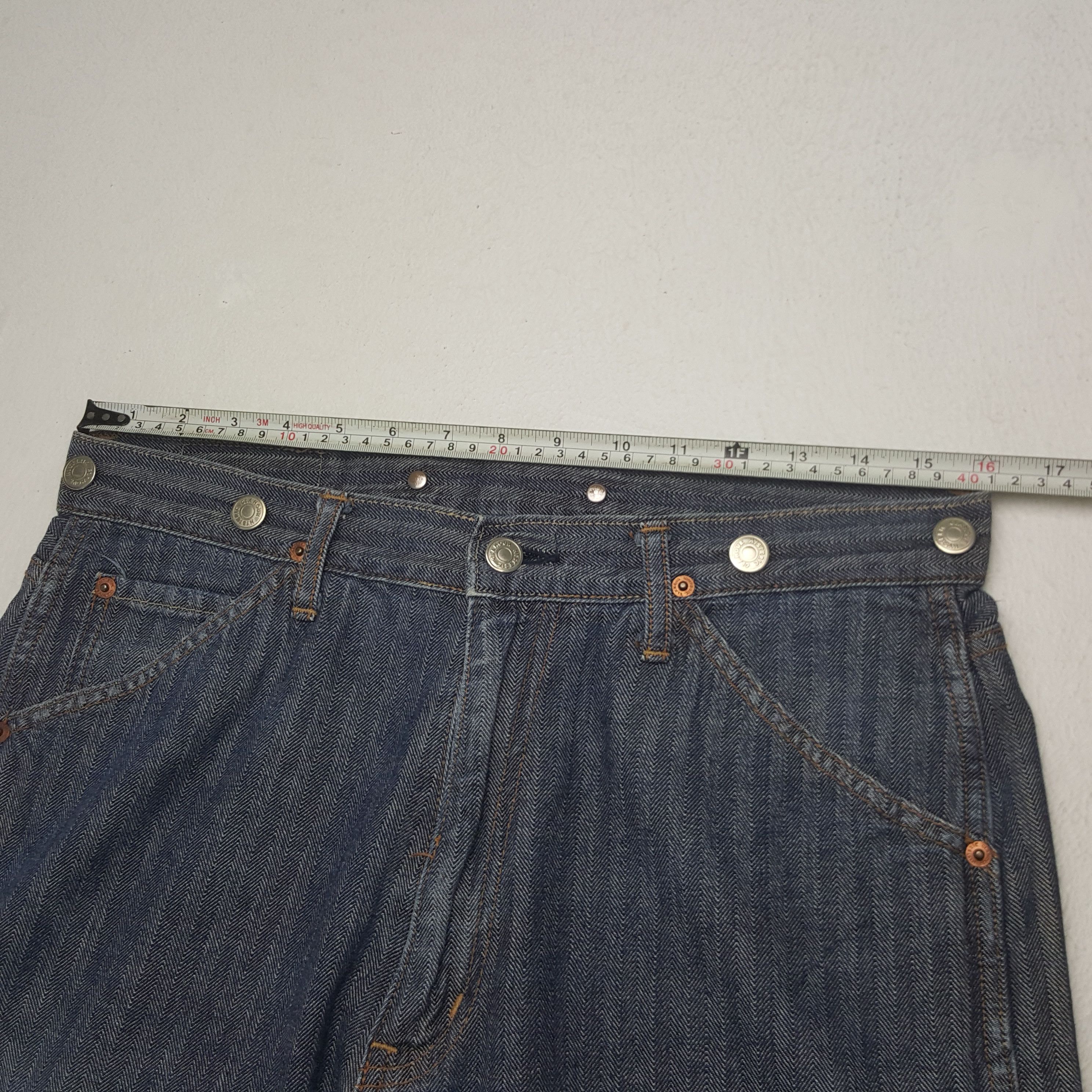 Hysteric Glamour Vintage Hysteric Glamour Japanese Baggy Denim Jeans C280N31 Size US 32 / EU 48 - 10 Thumbnail