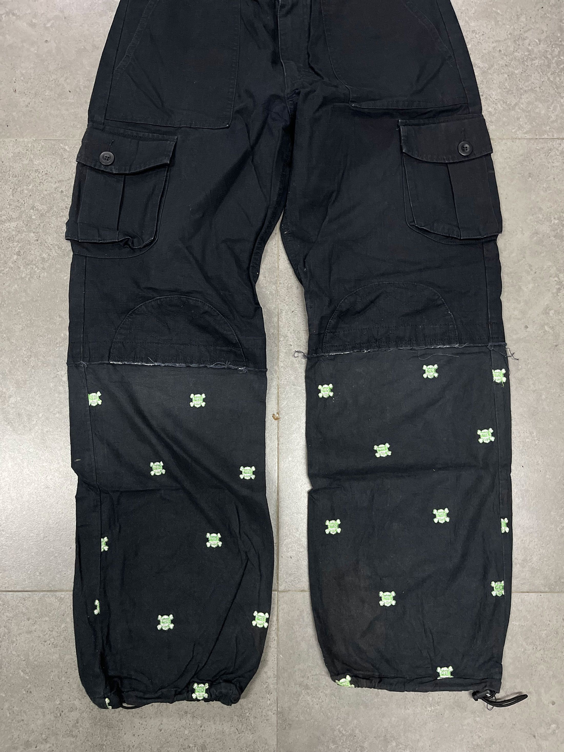 Designer × Japanese Brand Doarat Japan Cargo Side Pocket Multipocket Trousers Size US 36 / EU 52 - 2 Thumbnail