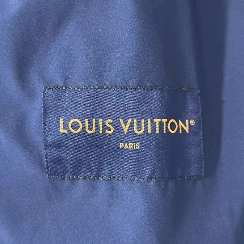 Louis Vuitton Blue Logo Puffer Jacket by Louis Vuitton-2506 Size US L / EU 52-54 / 3 - 7 Thumbnail