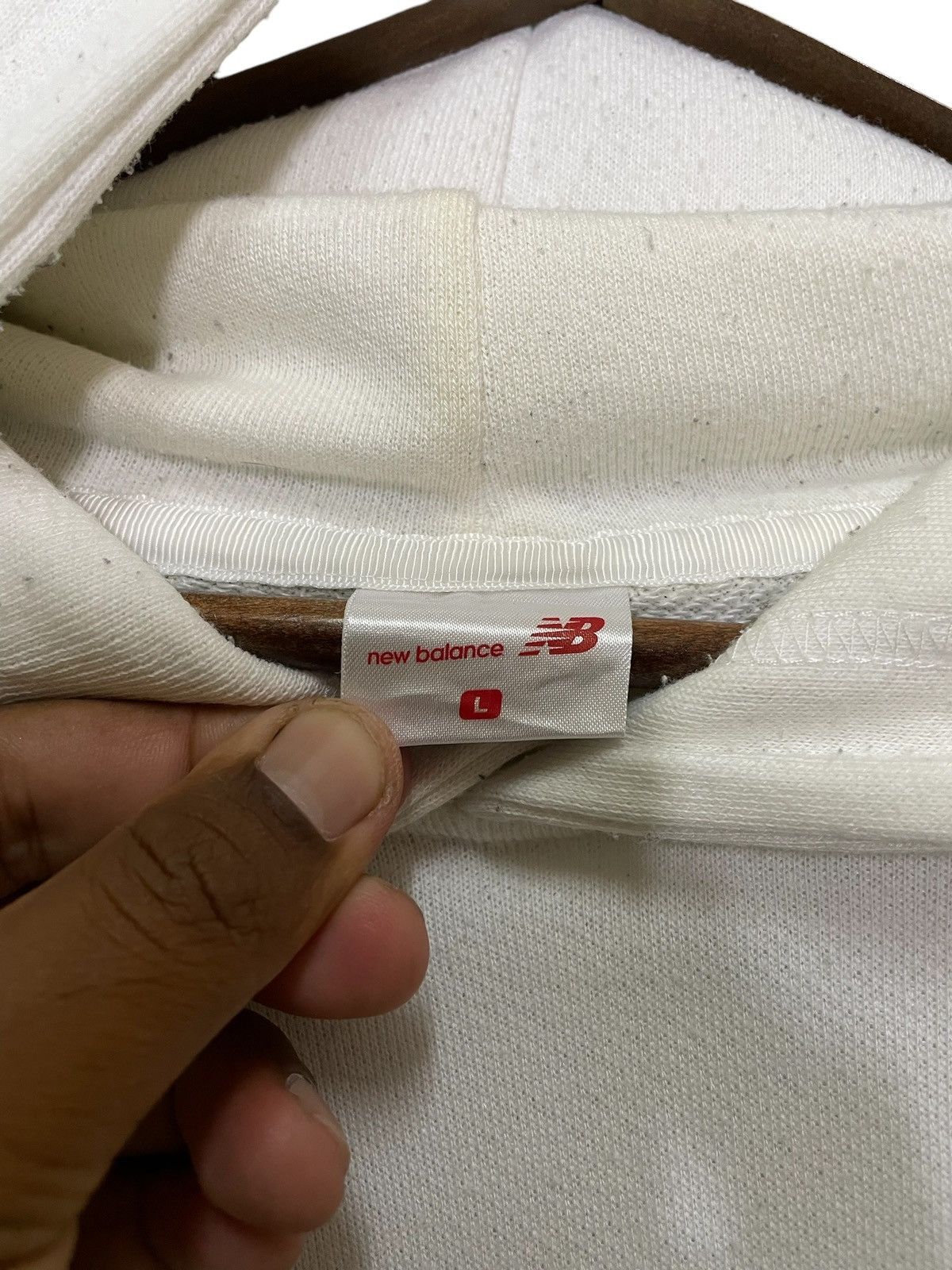 Other NEW BALANCE hoodie big logo printed sweatshirt size M Size US M / EU 48-50 / 2 - 6 Thumbnail