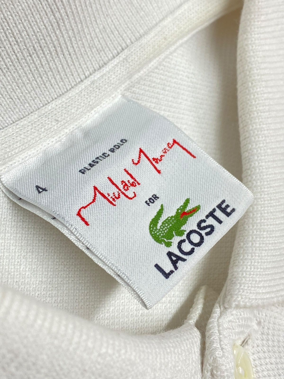 Lacoste Lacoste x Michael Young collabo polo Tee streetwear rare Size US S / EU 44-46 / 1 - 12 Thumbnail