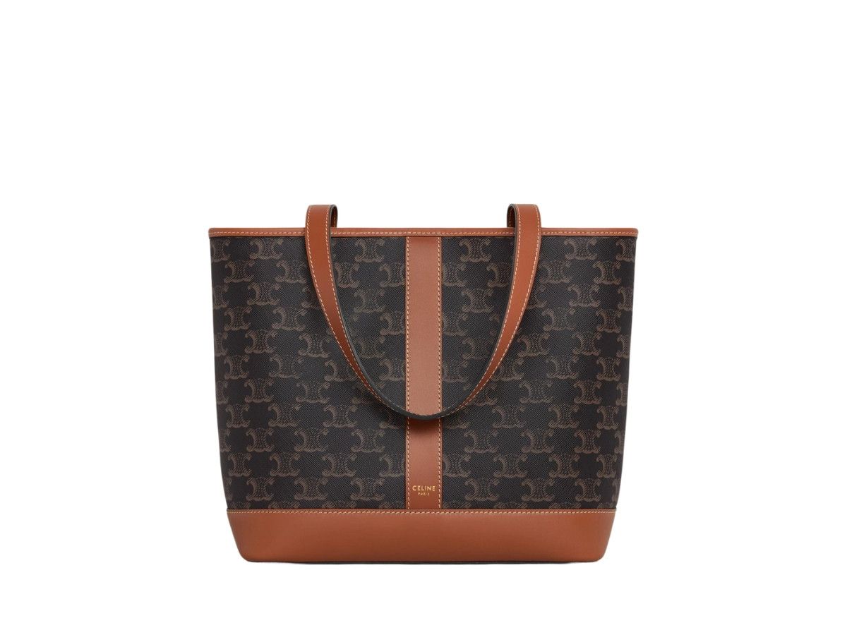 Celine o1bcso1str0725 Size : OS / 115082 Triomphe Canvas Bag in Tan Size ONE SIZE - 1 Thumbnail