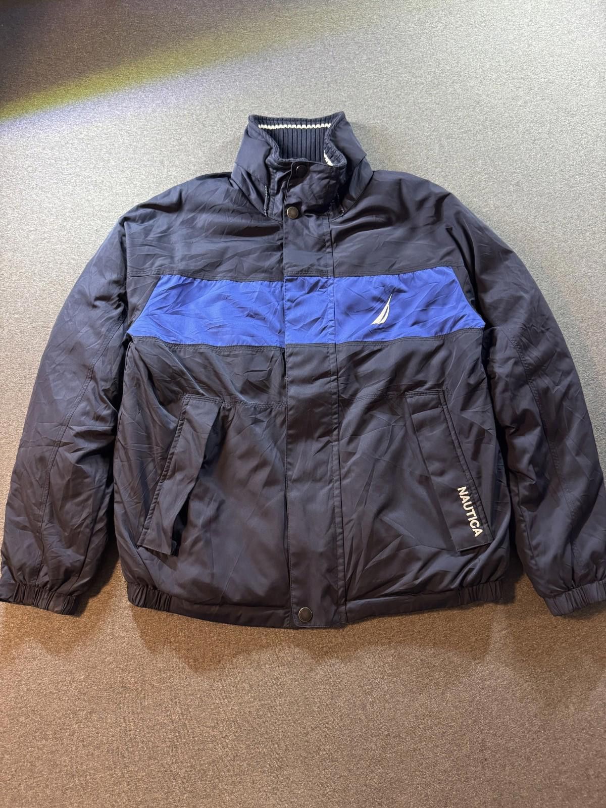 Nautica Nautica Vintage 90s Y2K Reversible Mens Jacket Size Large Size US L / EU 52-54 / 3 - 1 Thumbnail