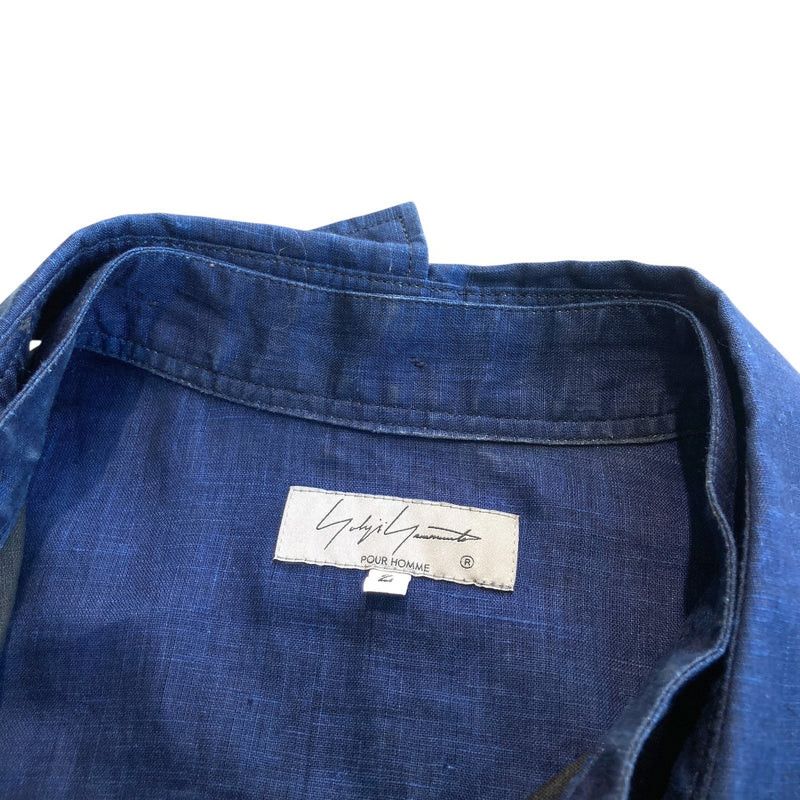 Yohji Yamamoto Yohji Yamamoto pour homme 23SS COLLAR FRONT shirt Size US M / EU 48-50 / 2 - 4 Thumbnail