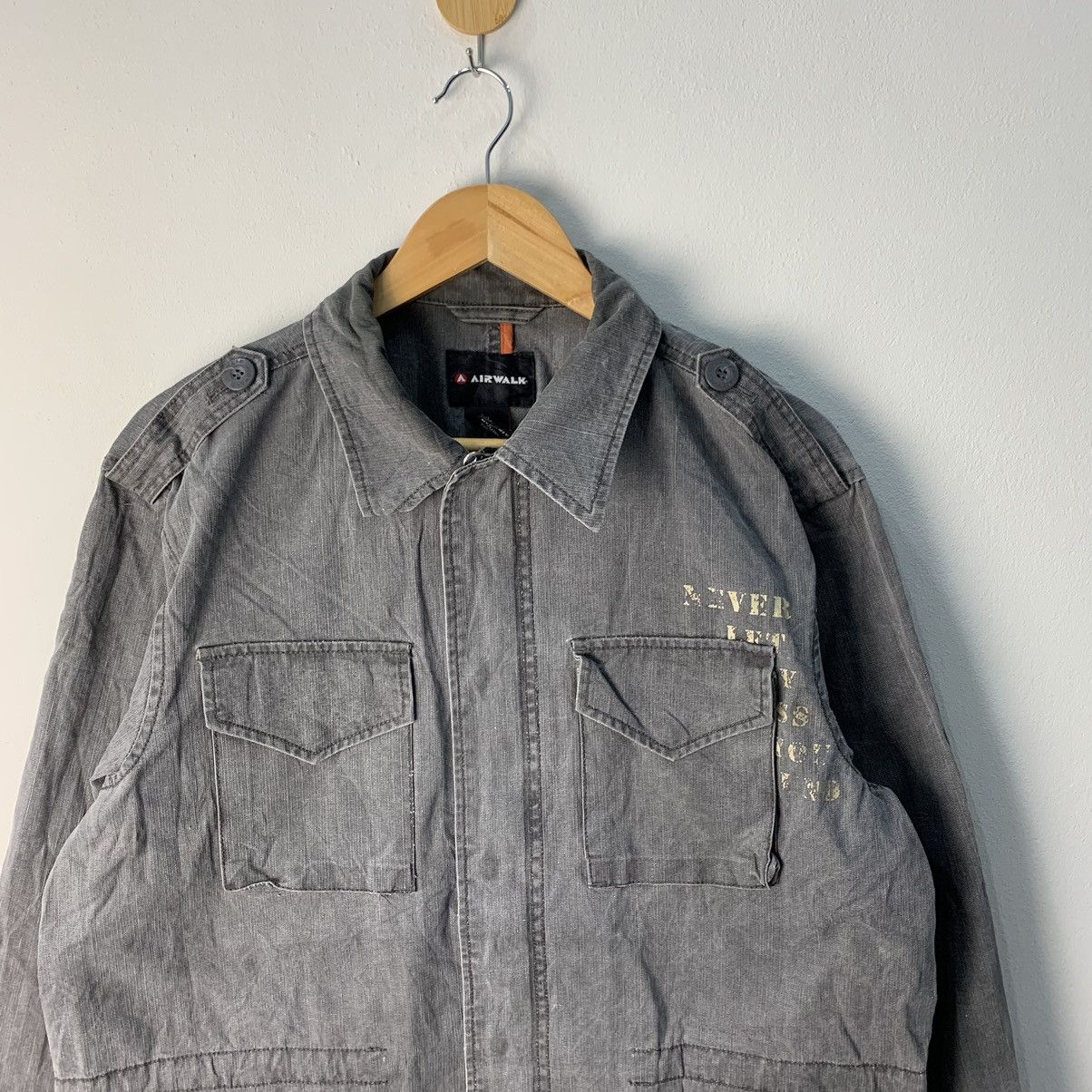 Airwalk × Vintage Airwalk Denim Jacket Jeans Size US M / EU 48-50 / 2 - 4 Thumbnail