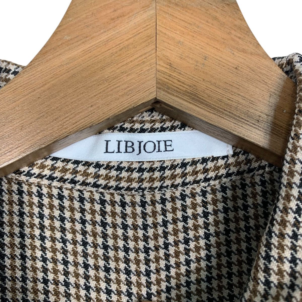 Japanese Brand LIBJOIE Houndstooth Pattern Jumpsuit Coverall #2867-C129 Size 28" / US 6 / IT 42 - 9 Thumbnail