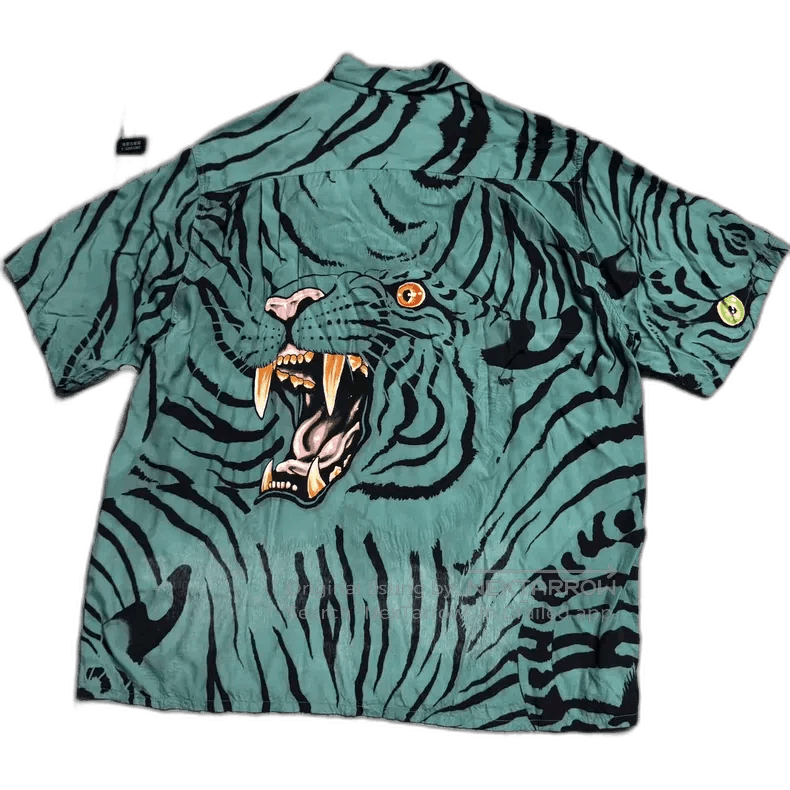 Wacko Maria WACKO MARIA Tiger Print Hawaiian Shirt Size US XL / EU 56 / 4 - 1 Thumbnail