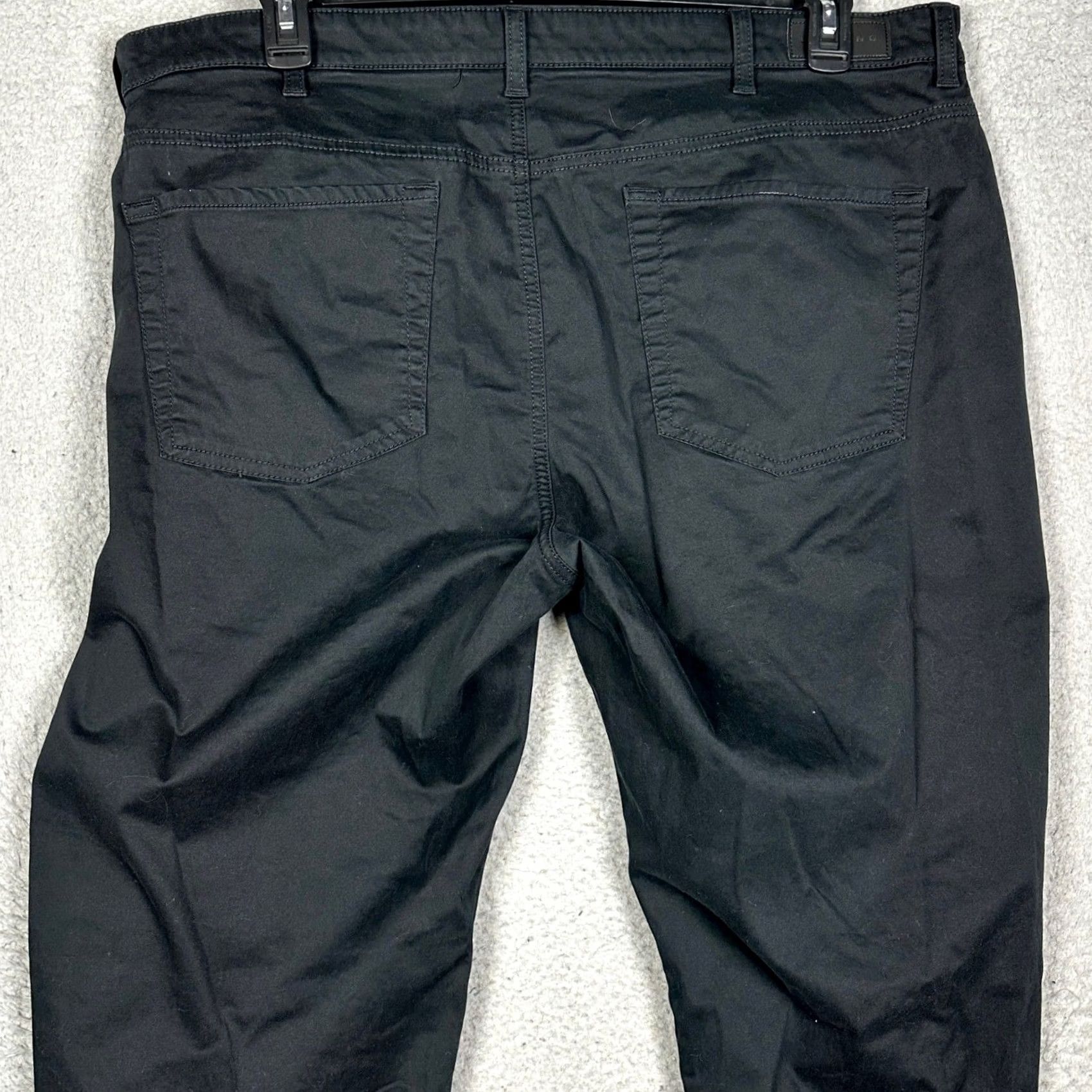 Vintage Dunning Golf Pant Shirt? Five-Pocket Stretch Chino Black 40 Mens Regular Straight Casual Work Golf EUC Size US 40 / EU 56 - 2 Thumbnail