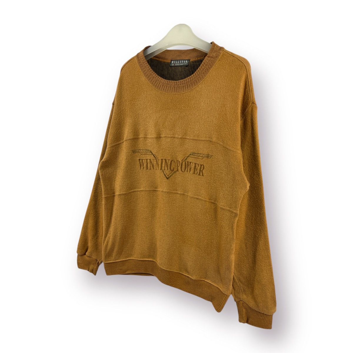 Japanese Brand 🔥 Vintage japon Mill Star Winning Power Roundneck - M Size US M / EU 48-50 / 2 - 2 Thumbnail