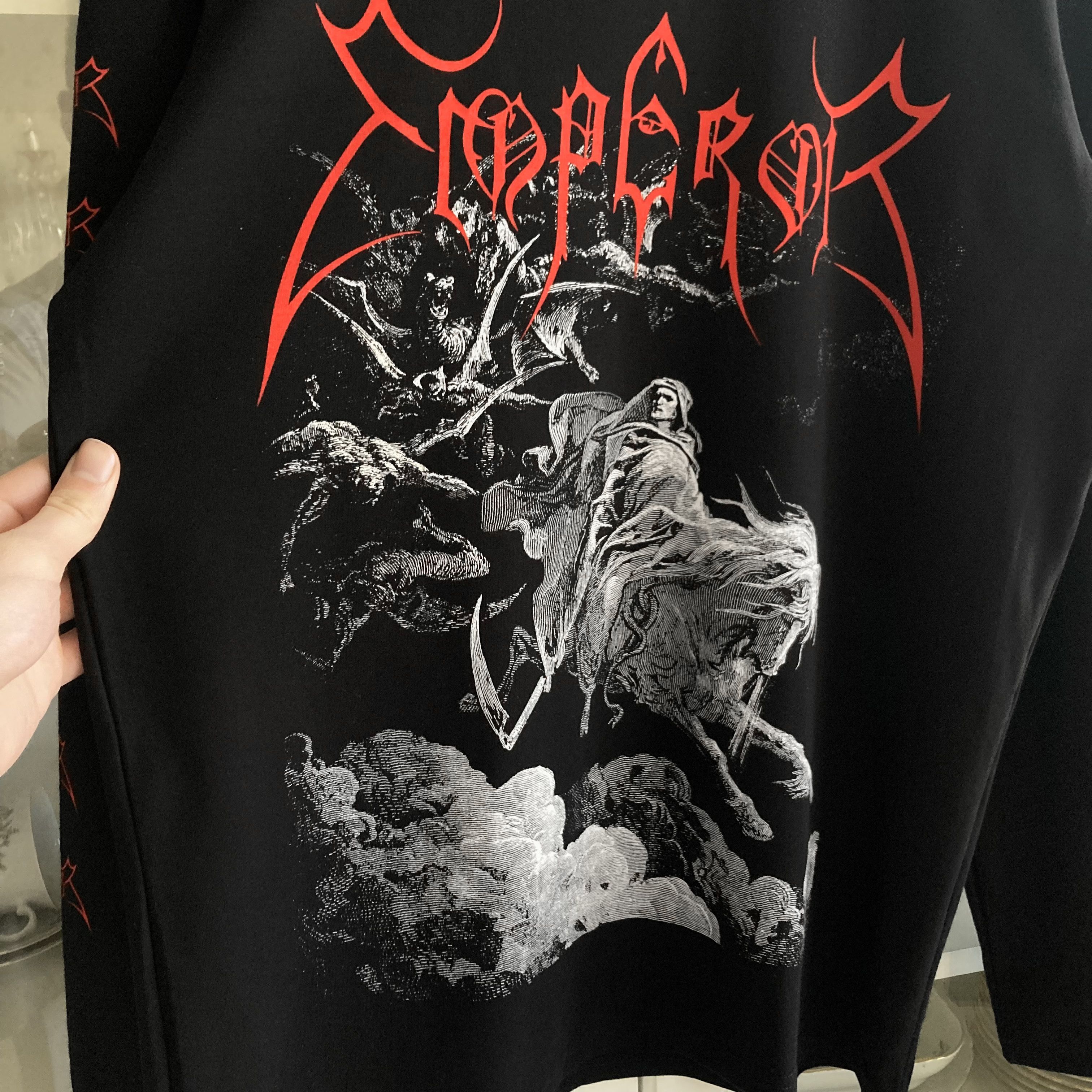 Band Tees Long sleeve Emperor - 1993 - black metal Size US L / EU 52-54 / 3 - 4 Thumbnail