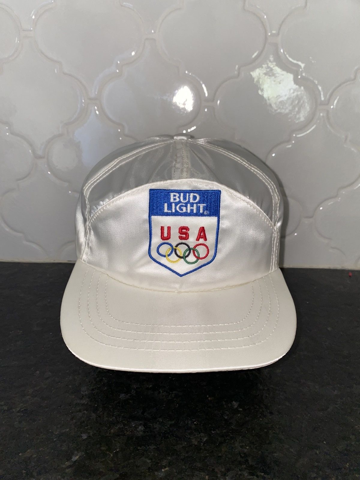 Other Vintage 80s Bud light USA olympics snapback Size ONE SIZE - 1 Thumbnail