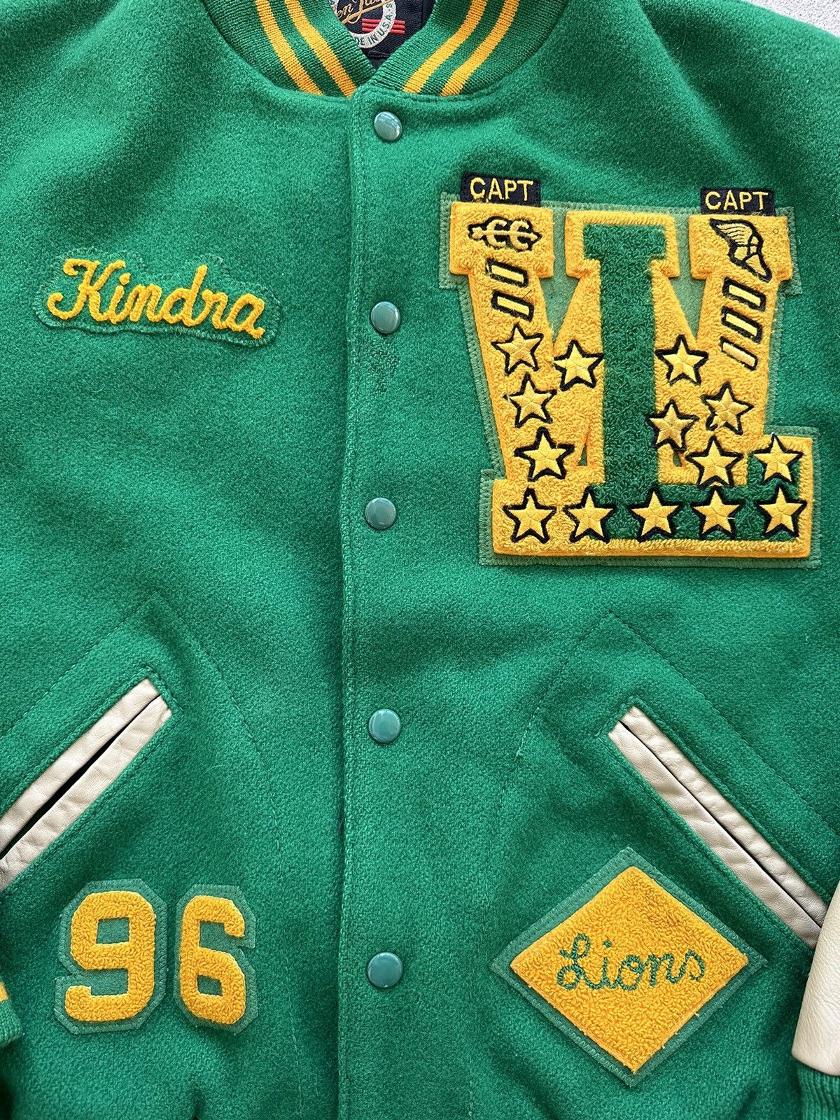 Vintage Varsity Jacket (1996) Size US L / EU 52-54 / 3 - 3 Thumbnail