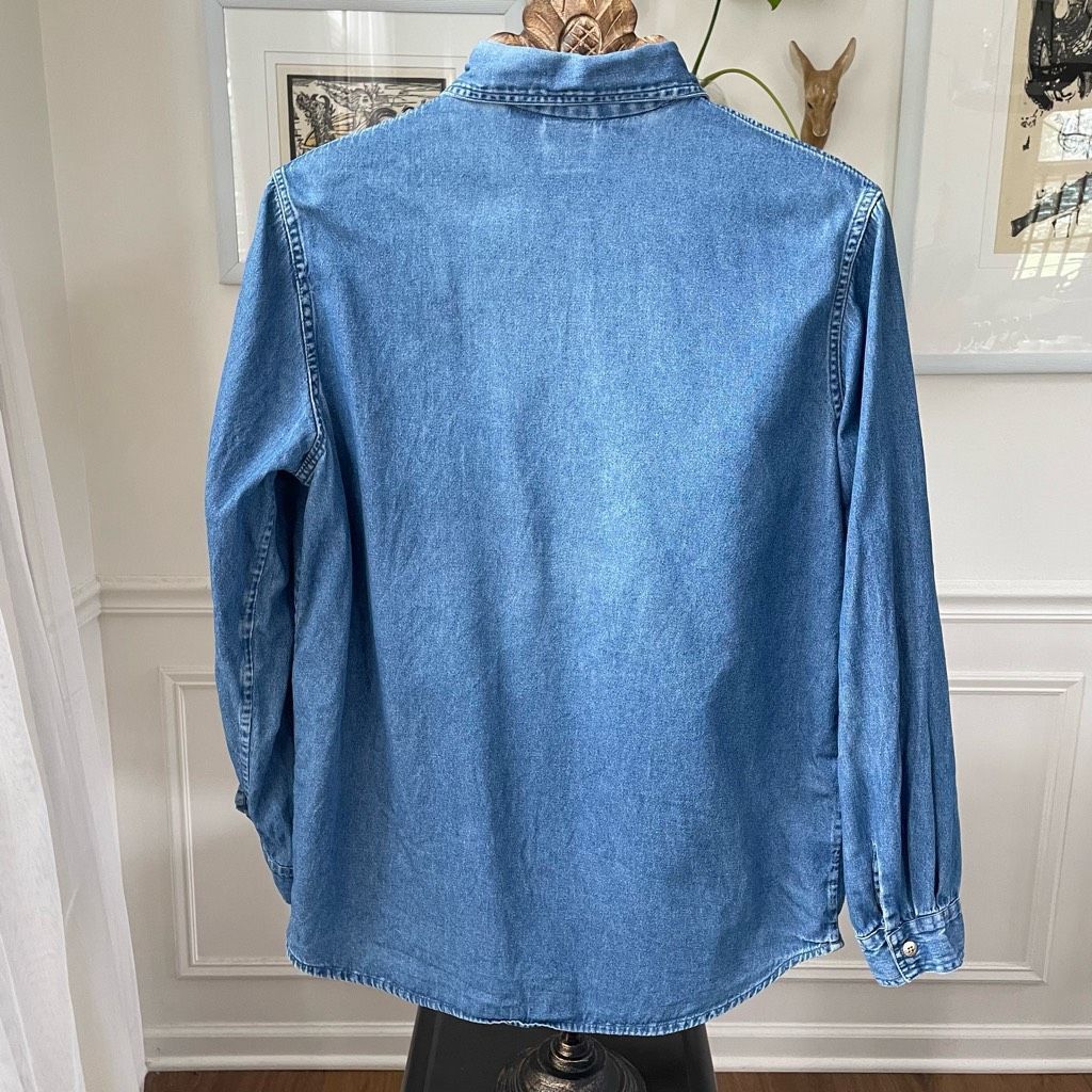 Vintage Vintage Take Two Denim Chambray Button Up Shirt L Size L / US 10 / IT 46 - 7 Thumbnail