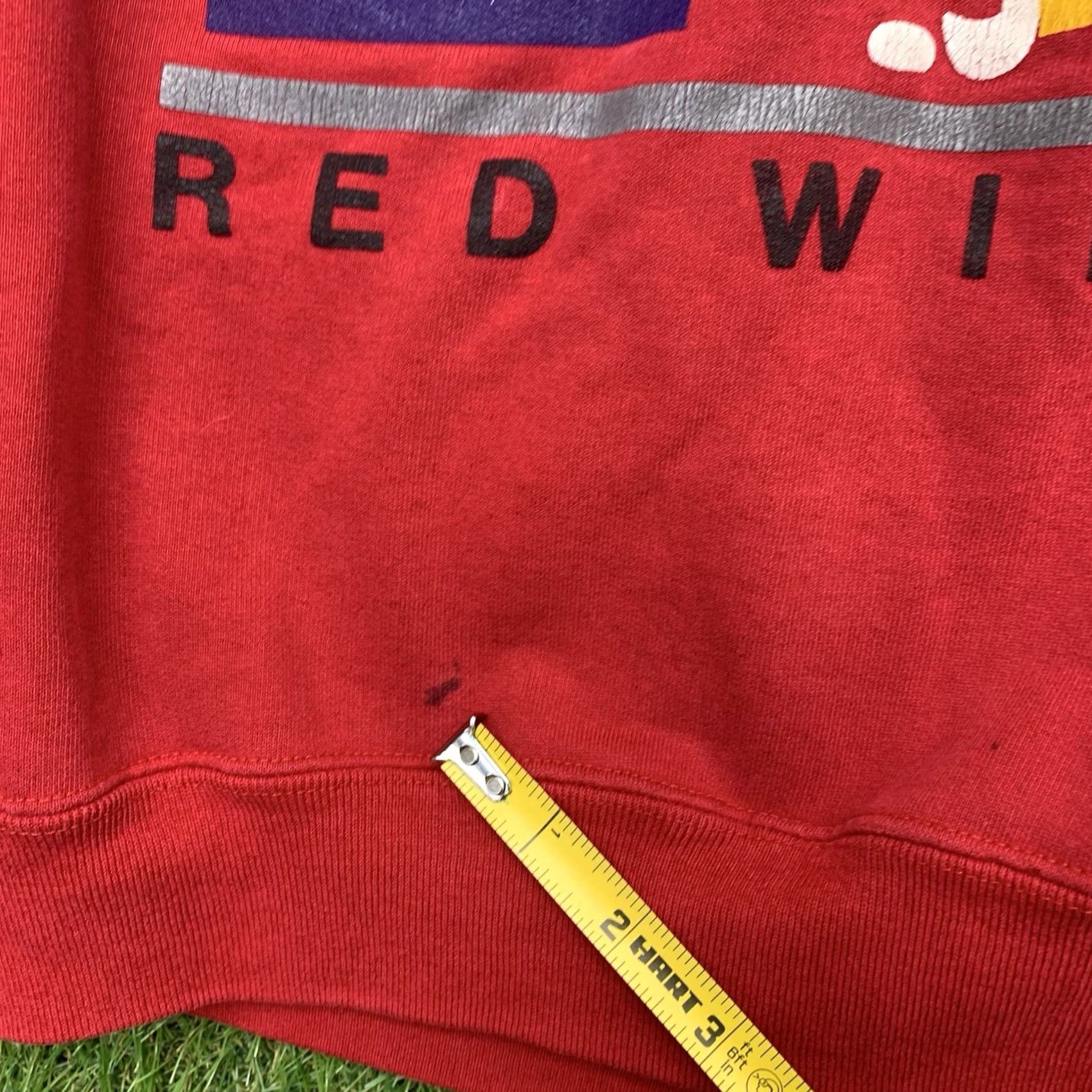 NHL VINTAGE Lee Sport Detroit Red Wings Sweatshirt Mens L Crew NHL 90s Red Nike? Size US L / EU 52-54 / 3 - 4 Thumbnail