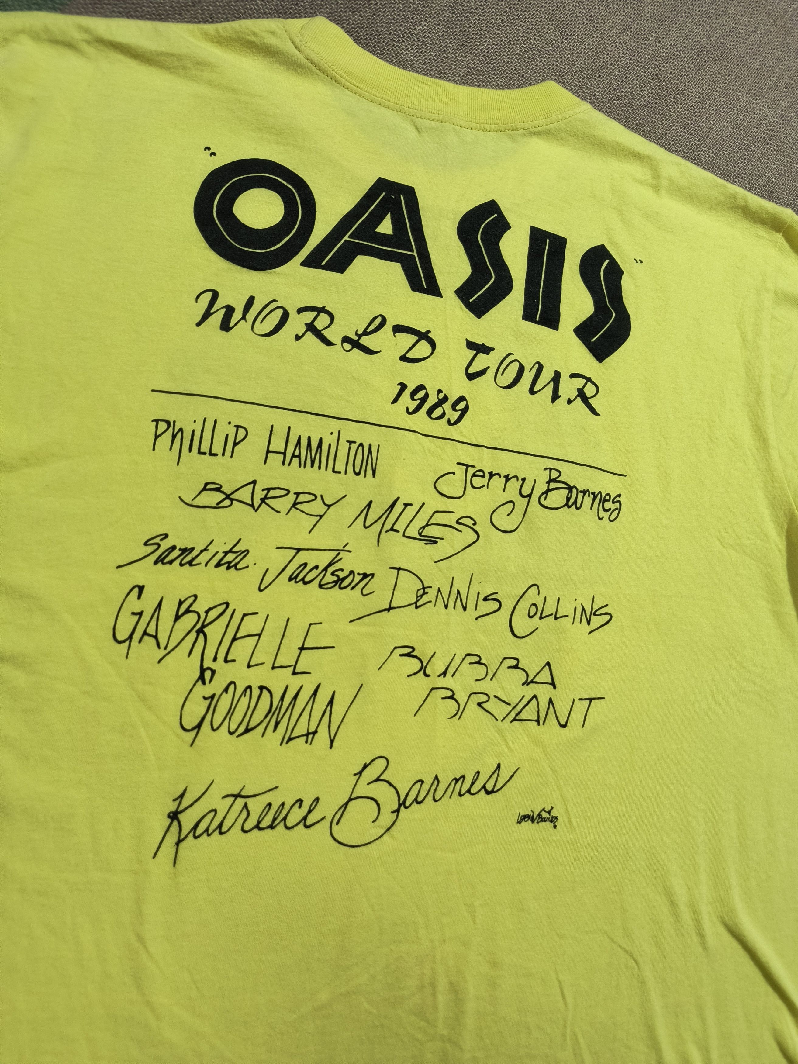 Vintage Vintage Roberta Flack Oasis world tour 1989 Size US S / EU 44-46 / 1 - 5 Thumbnail
