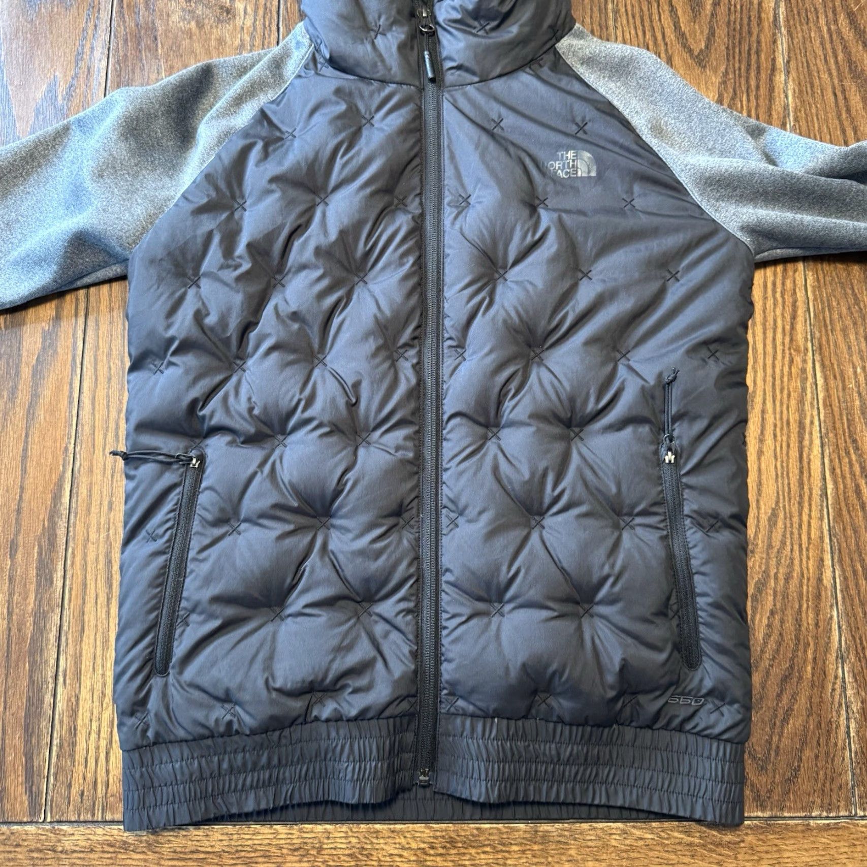 The North Face The North Face 550 Down Quilted Puffer Jacket Full Zip Womens XS Thumbhole Jacket Size XS / US 0-2 / IT 36-38 - 3 Thumbnail
