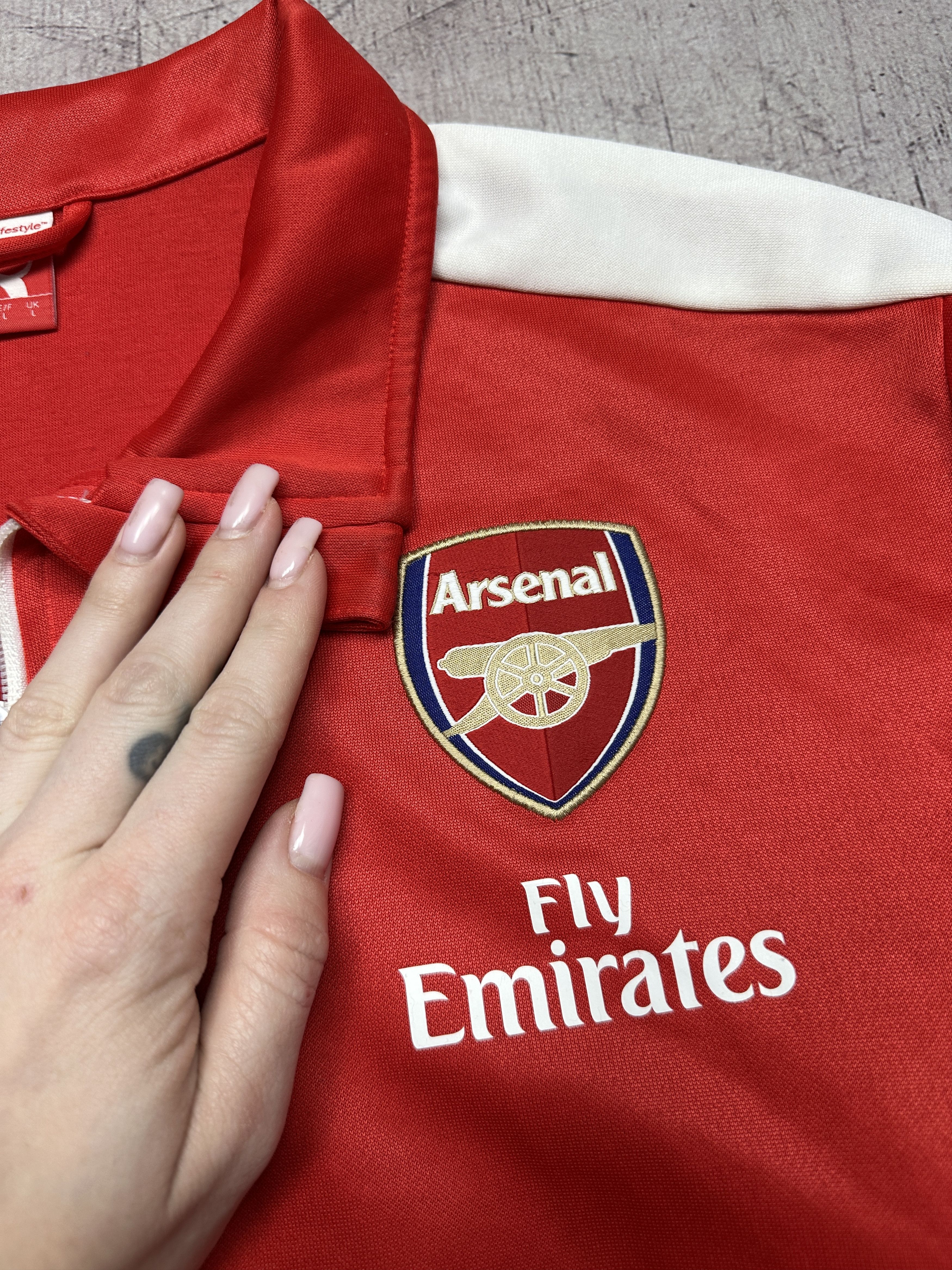 ARSNL Puma Arsenal FC Mens Track Top Jacket Size US L / EU 52-54 / 3 - 3 Thumbnail