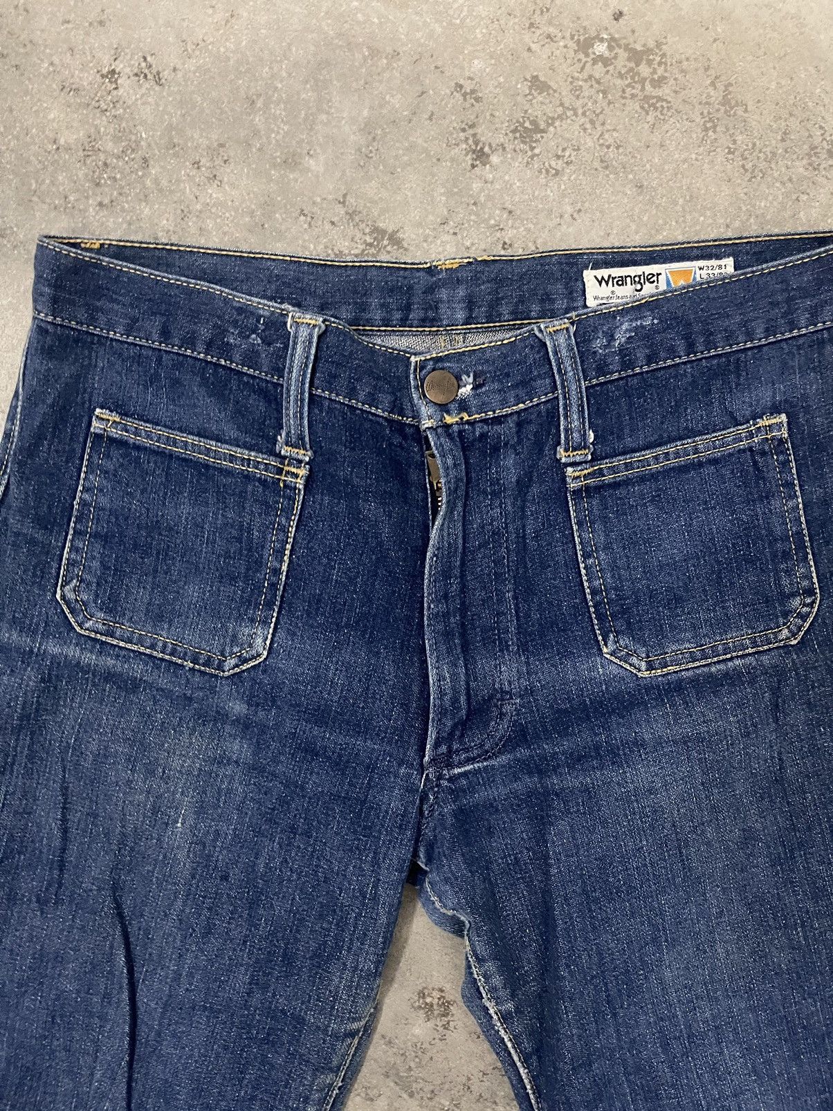Wrangler Vintage Wrangler Wide Leg Denim Size US 32 / EU 48 - 4 Thumbnail