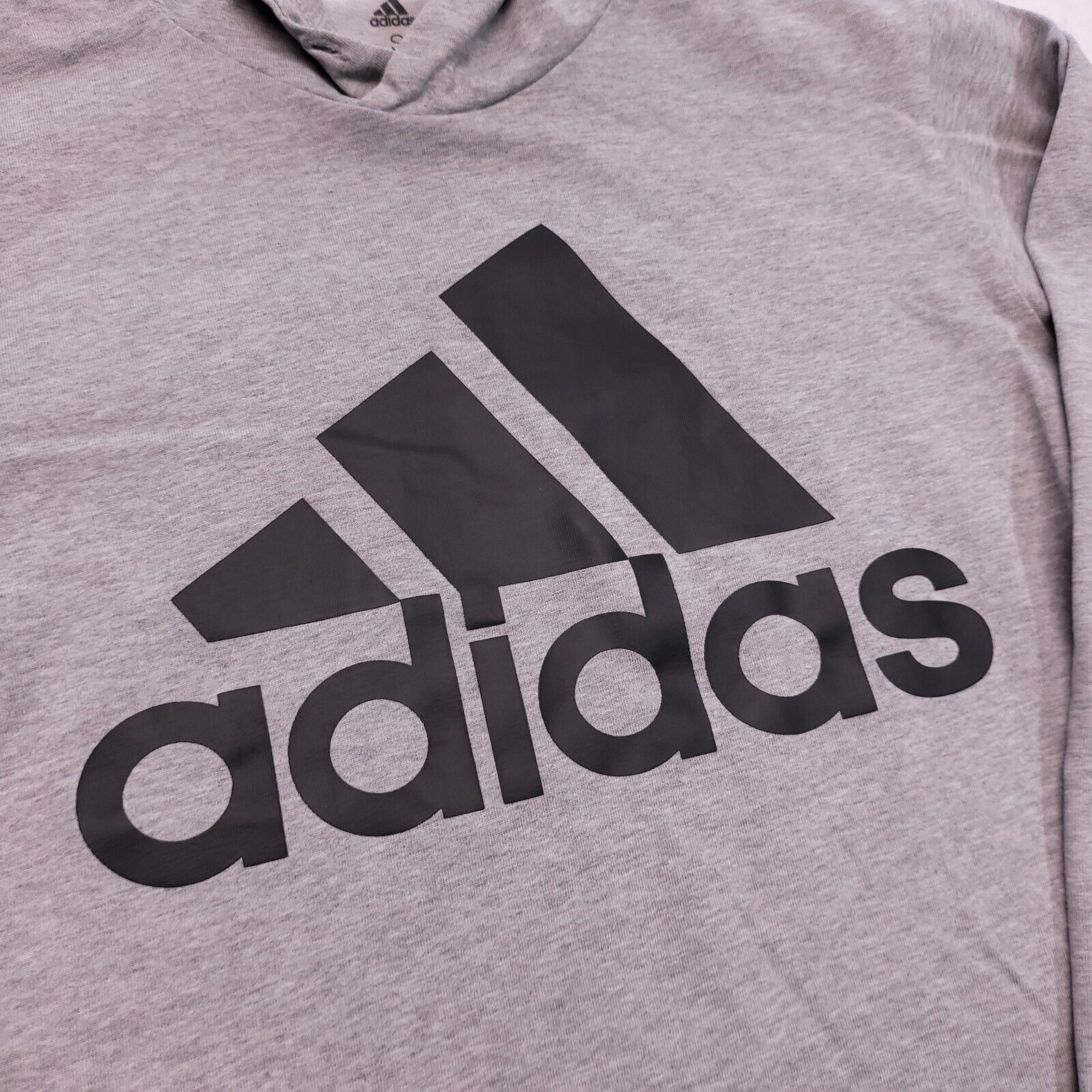 Adidas Adidas Hooded Pullover Sweatshirt Mens Size Small S Gray Size US S / EU 44-46 / 1 - 4 Thumbnail