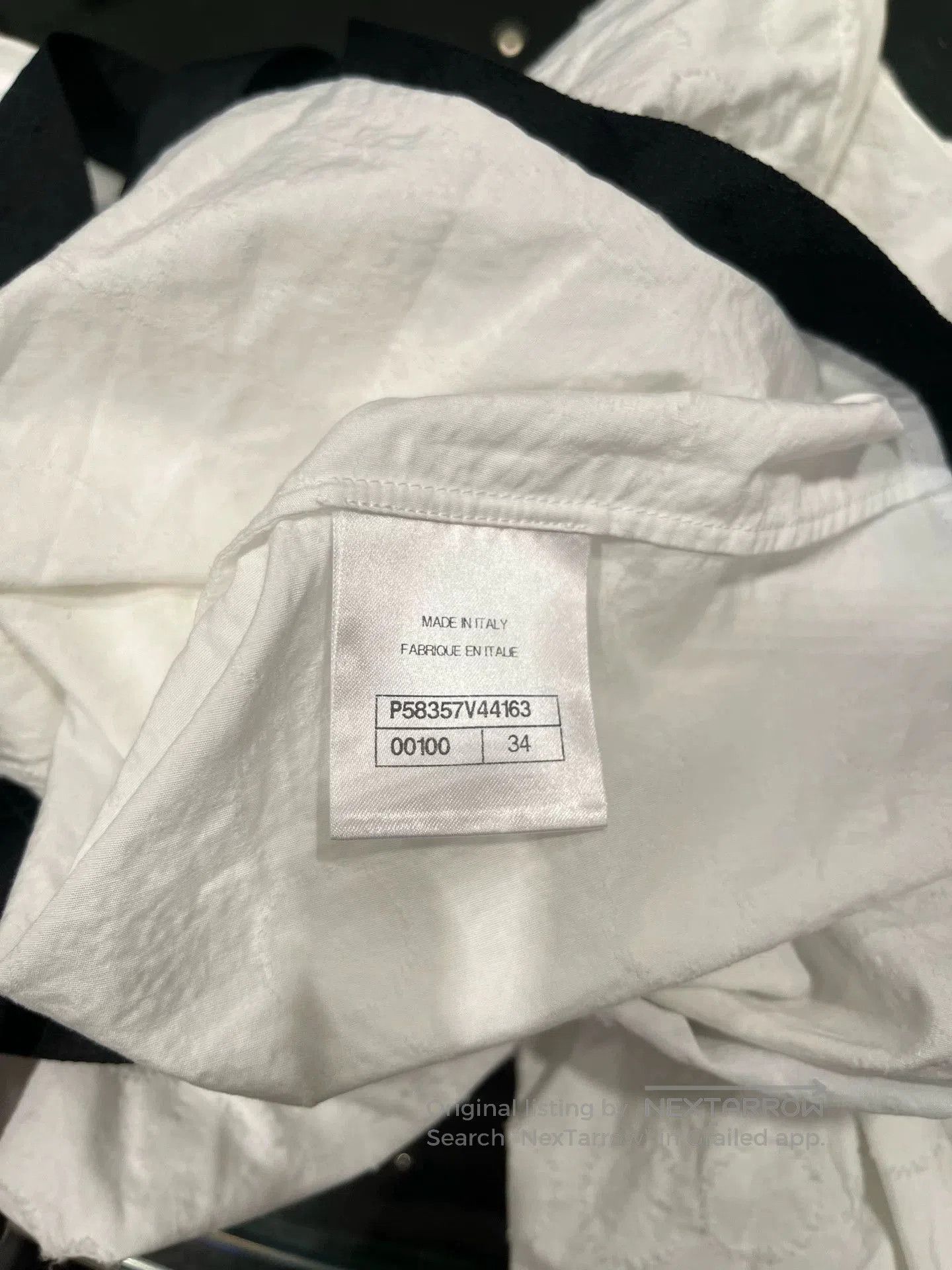 Chanel Chanel 18p CC Bow Tie Shirt FR34. Size US XS / EU 42 / 0 - 4 Thumbnail