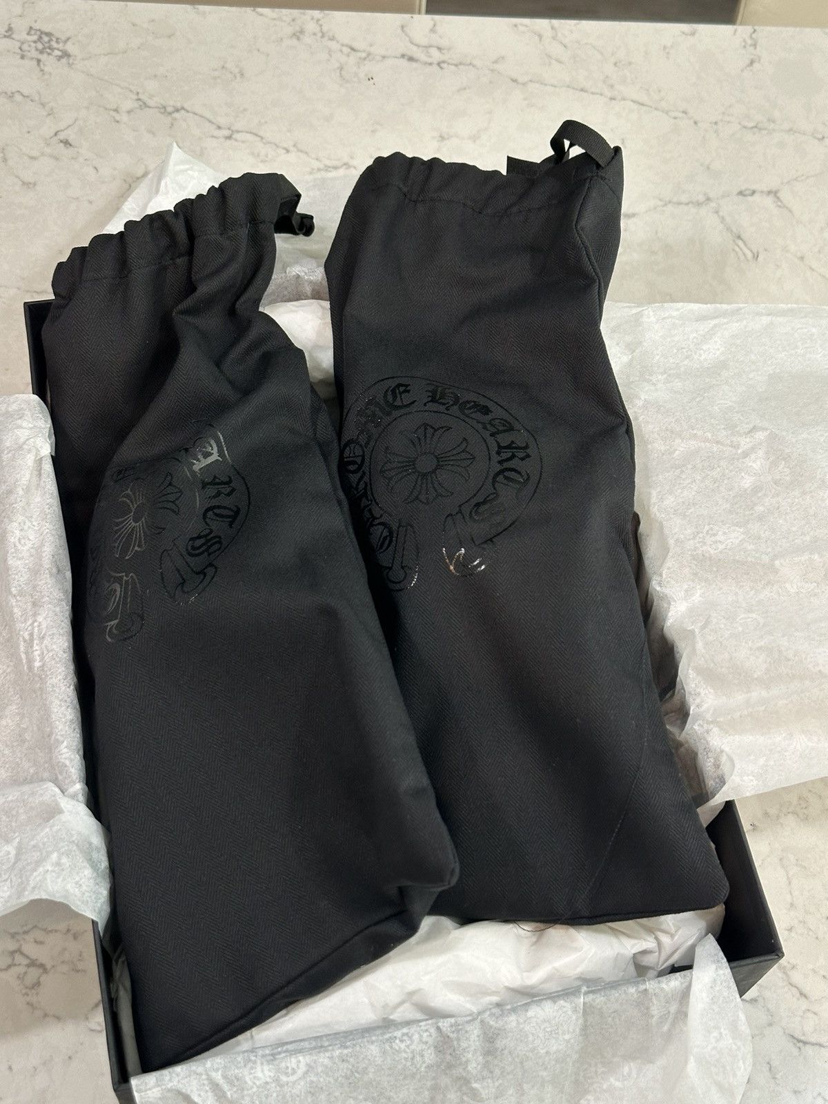 Chrome Hearts Chrome hearts red cow horsehair cross patch slippers Size US 9 / IT 39 - 6 Thumbnail