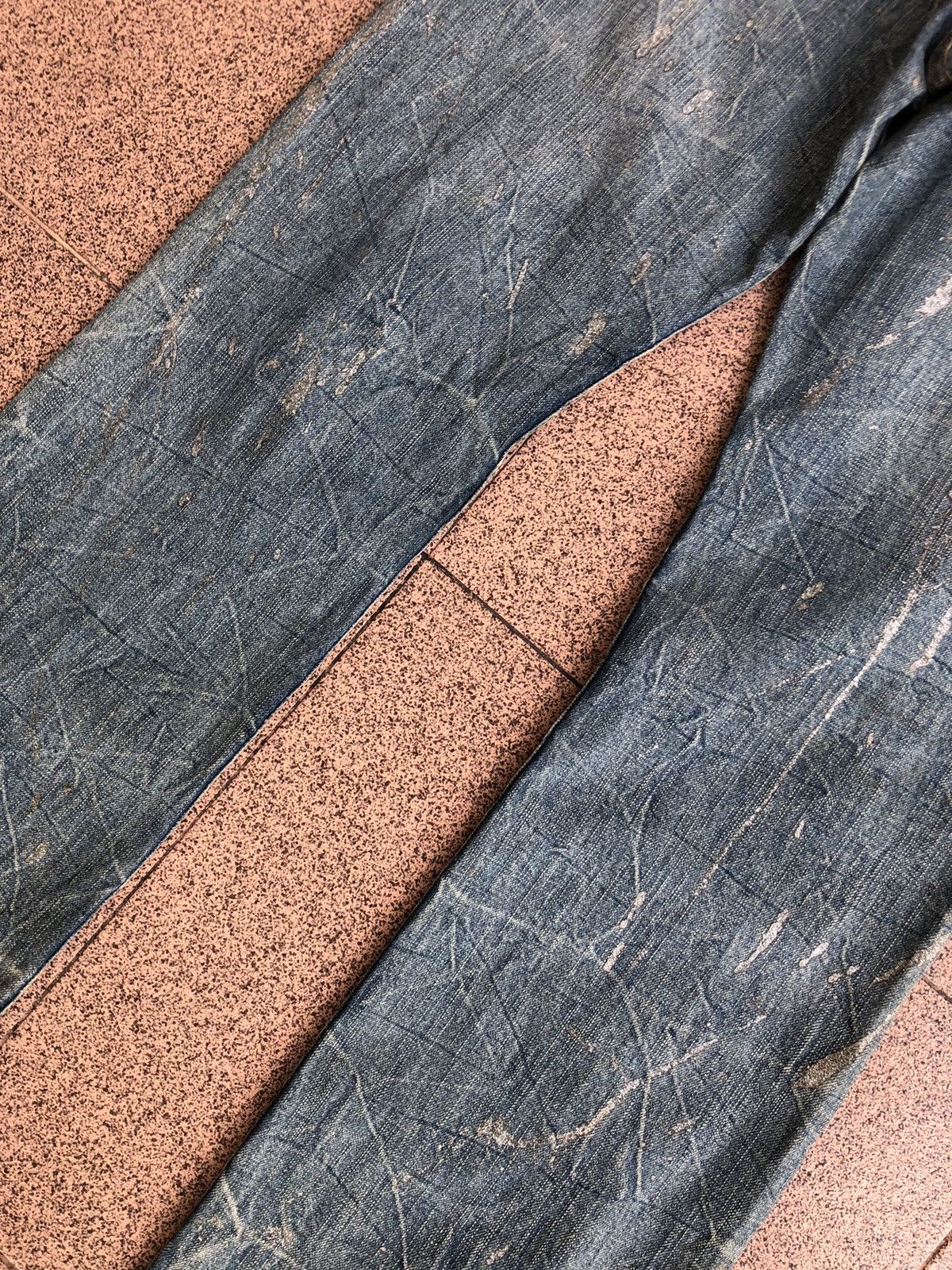 Japanese Brand Ando flared fading bootcut jeans Size US 32 / EU 48 - 9 Thumbnail