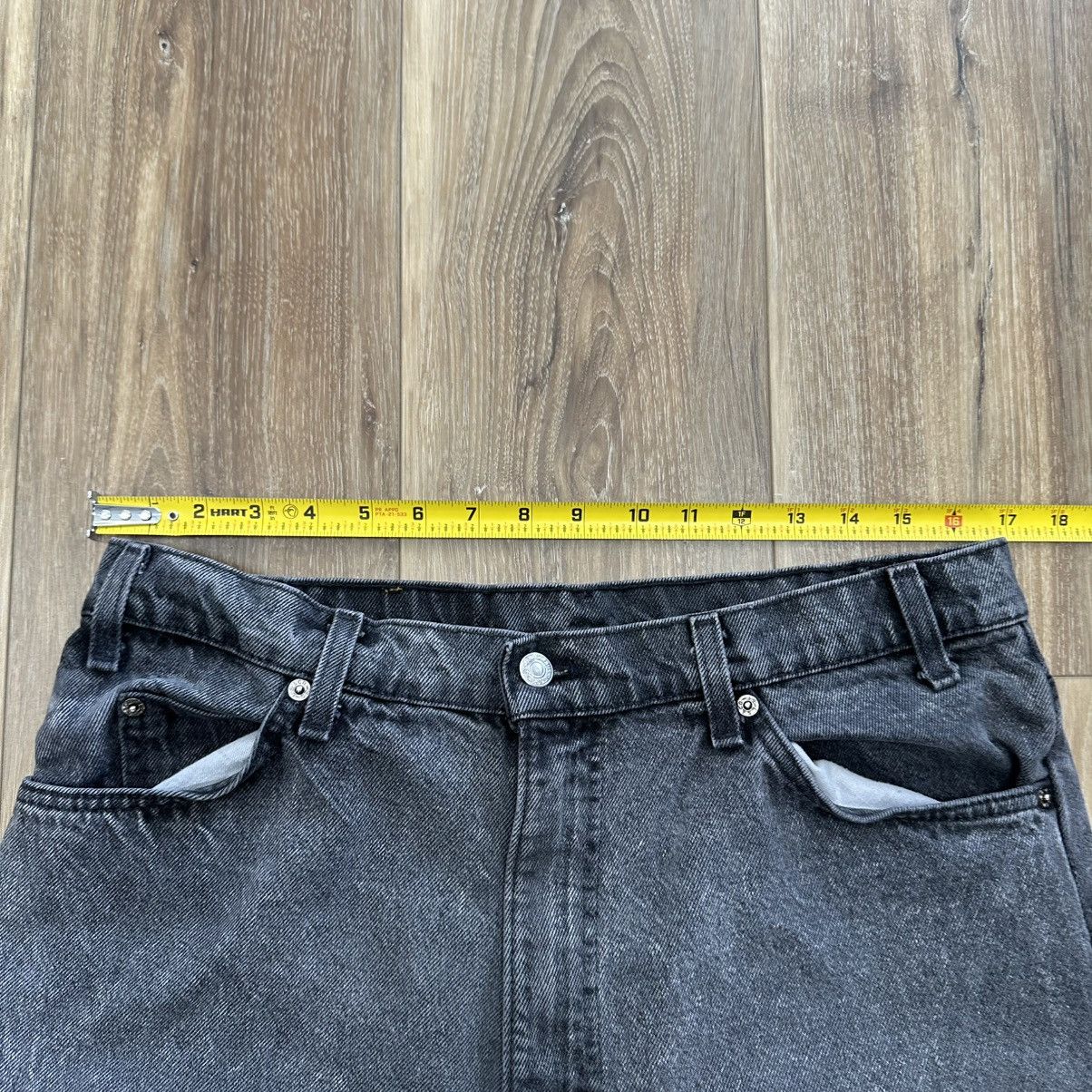 Levi's Vintage 80s 90s Levi’s 550 Made in USA Black Denim Jeans Size US 36 / EU 52 - 9 Thumbnail