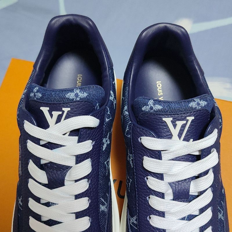 Louis Vuitton Louis Vuitton Beverly Hills Leather Low-Top Sneakers -2508 Size US 9.5 / EU 42-43 - 7 Thumbnail