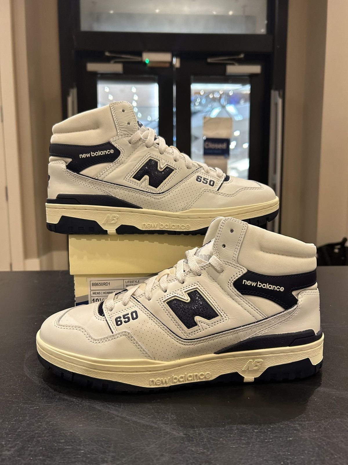 New Balance New Balance 650 Aime Leon Dore Navy Size US 10.5 / EU 43-44 - 1 Thumbnail