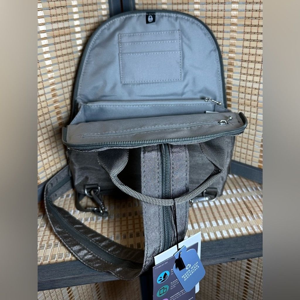 Other NWT- Baggallini Back to Basics Backpack -Steel Mini Backpack Size ONE SIZE - 3 Thumbnail