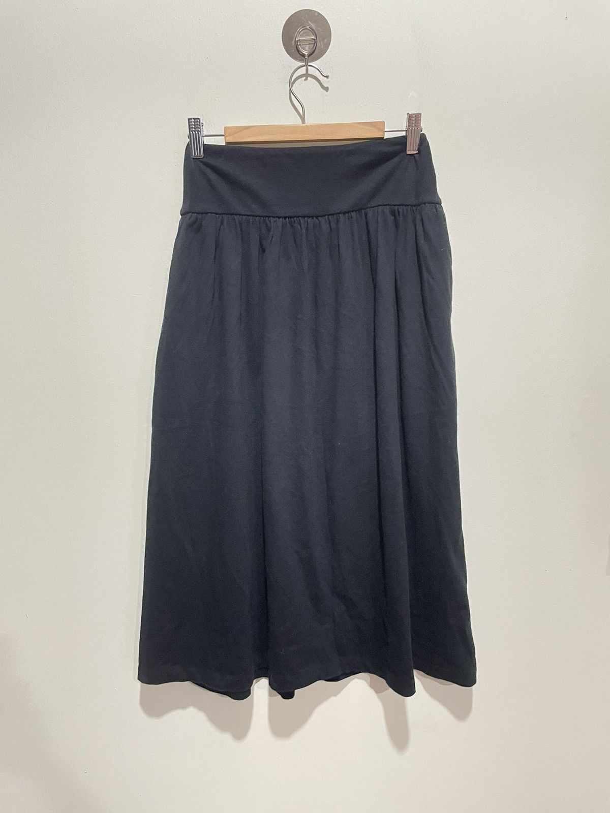 image of Agnes B. Black Skirt, Women's (Size 24)