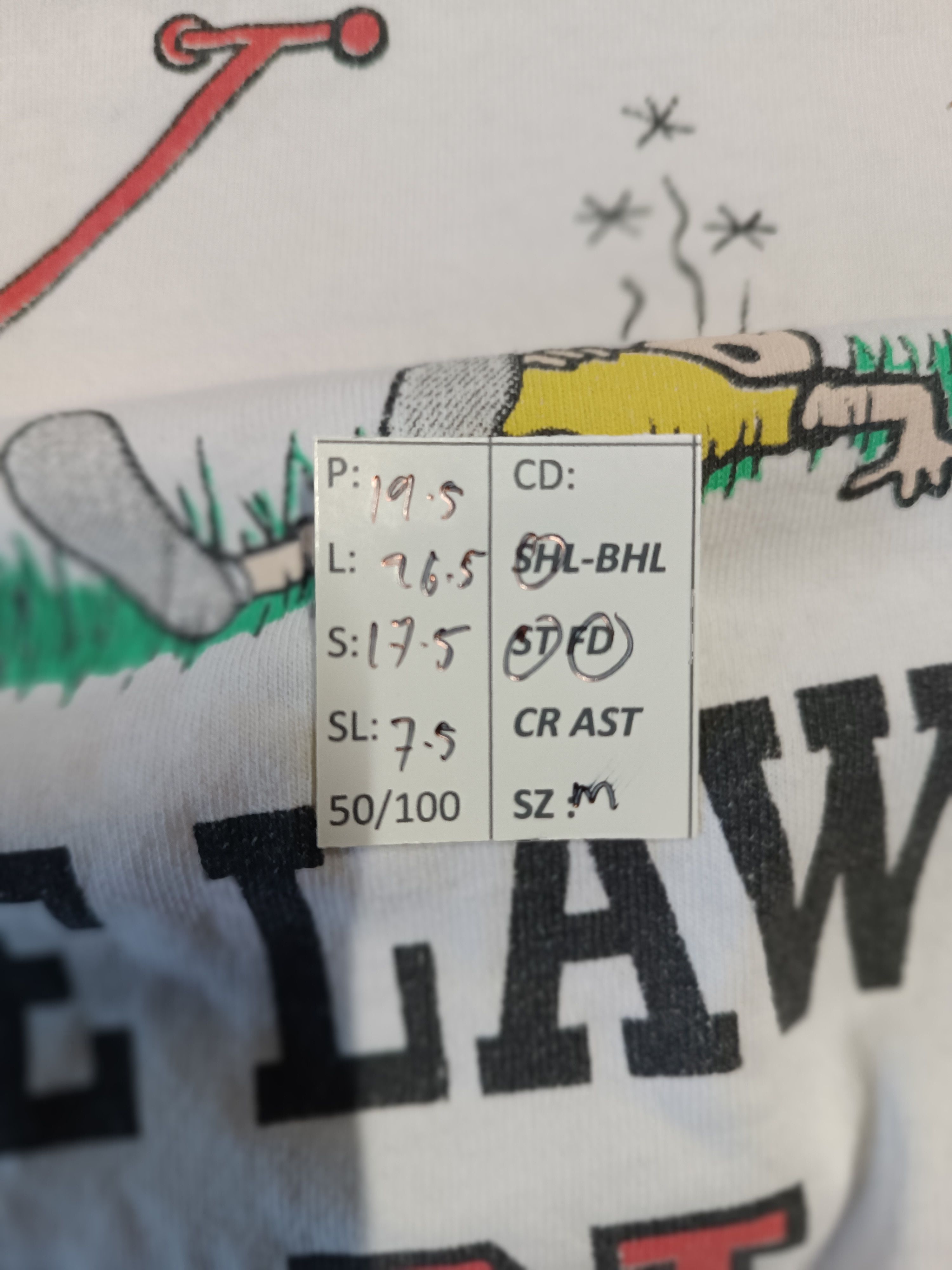 Vintage VINTAGE 90'S I FOUGHT THE LAWN HUMOR FUNNY CLASH PUNK TEE Size US M / EU 48-50 / 2 - 21 Thumbnail