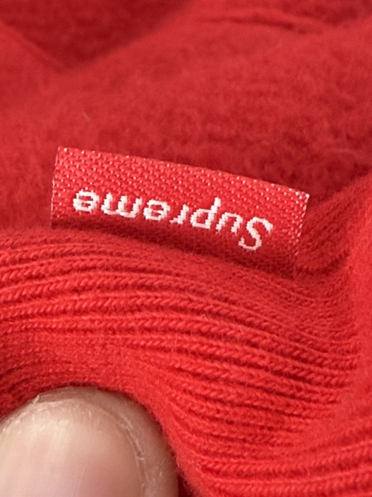 Supreme Supreme "Inside Out" Box Logo Hooded Sweatshirt / RED Size US M / EU 48-50 / 2 - 5 Thumbnail