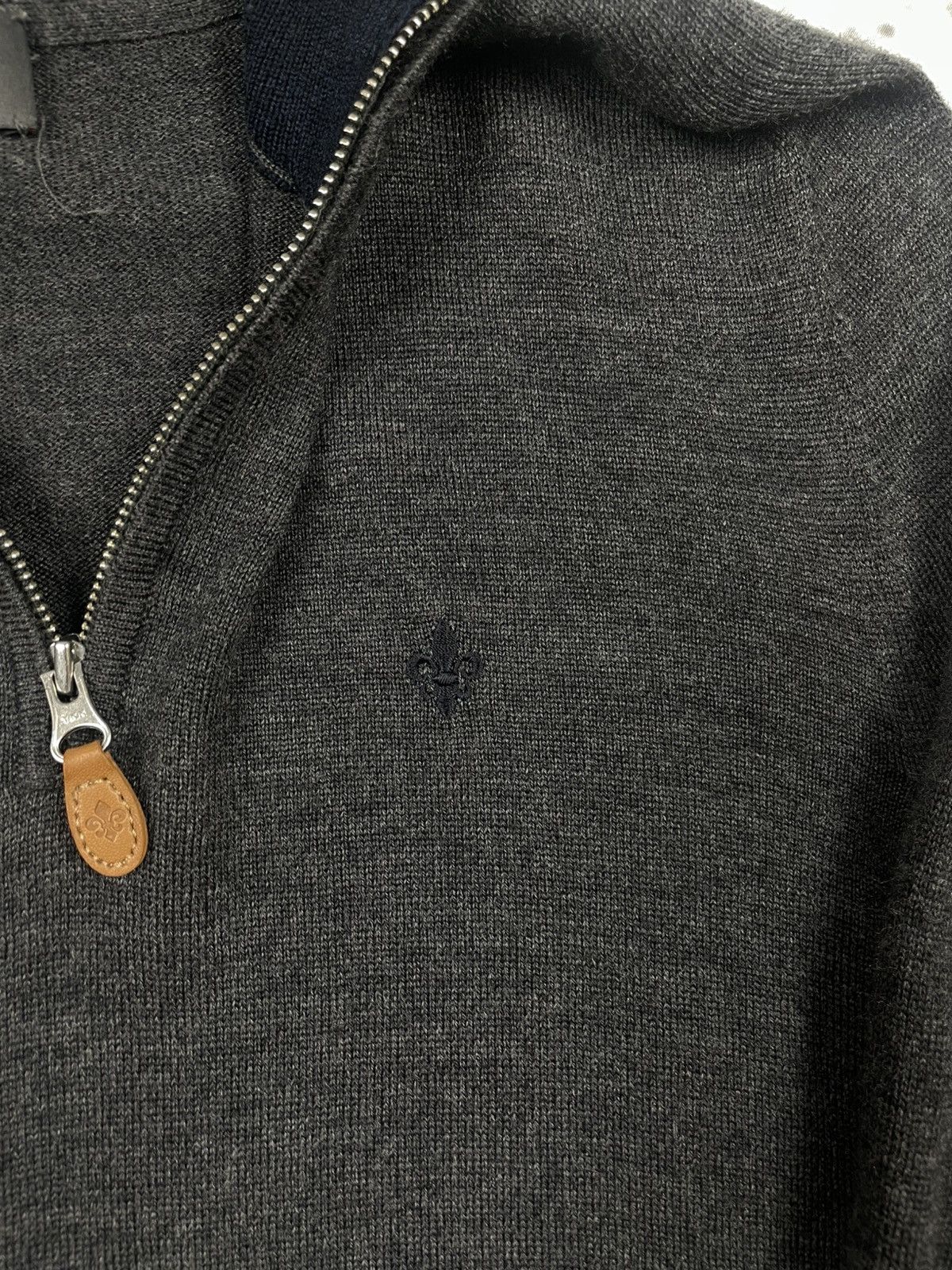 Morris Morris M Half Quarter-Zip Sweater Merino Wool Old Money egv Size US L / EU 52-54 / 3 - 9 Thumbnail