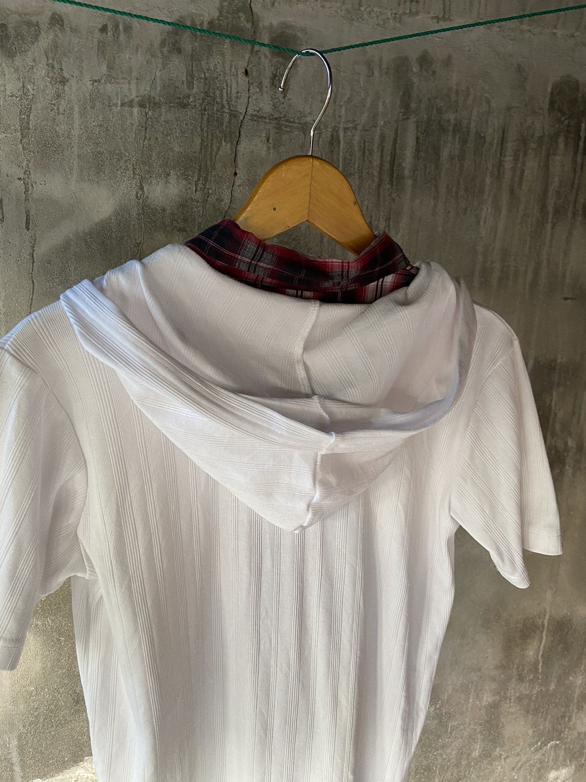 Beauty Beast × Hysteric Glamour × Japanese Brand DOUBLE LAYER OVAL DICE BUTTON SHIRT ZIP STYLE Size US L / EU 52-54 / 3 - 13 Thumbnail